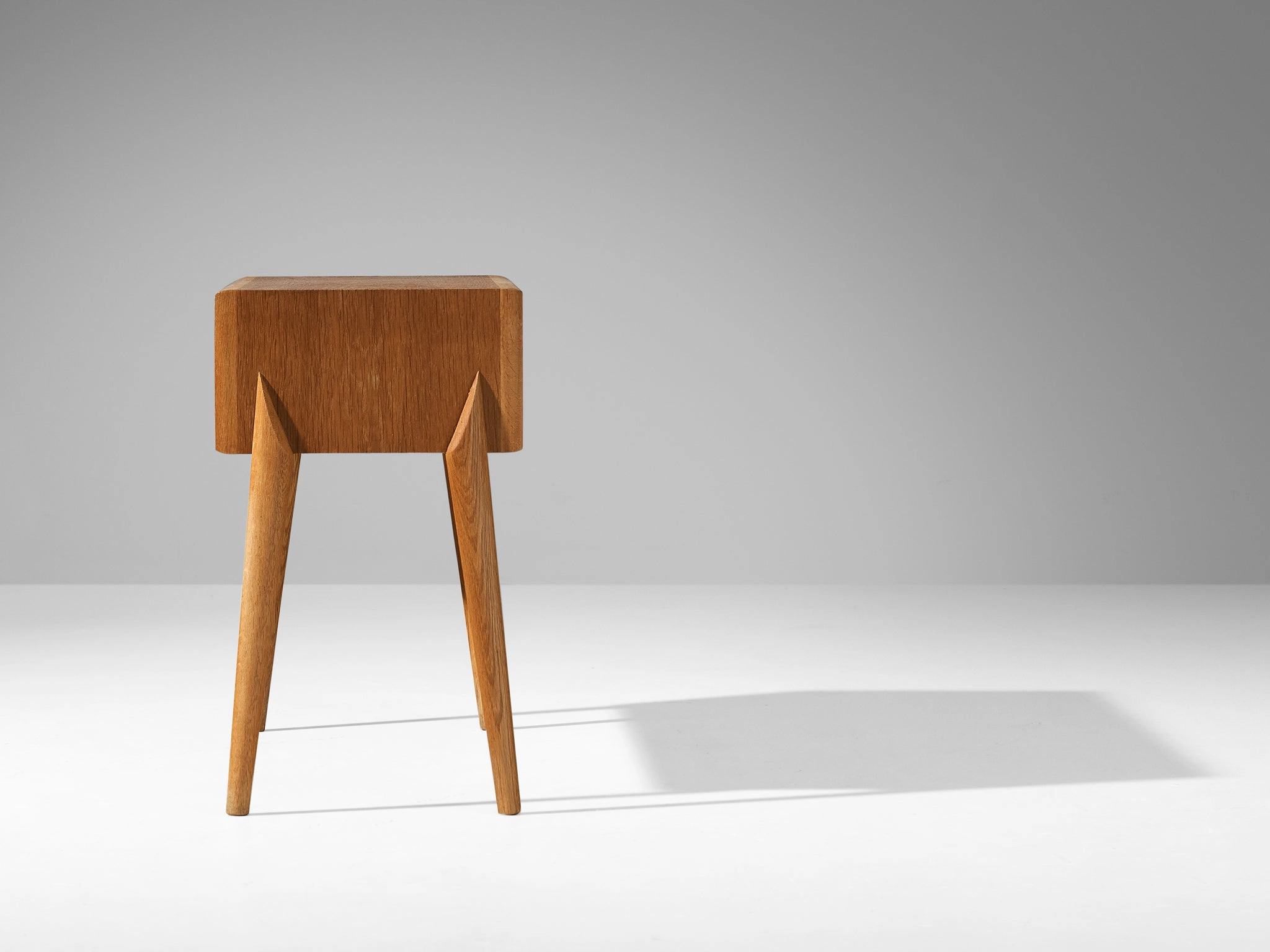 Rimbert Sandholt for Atelj Glas & Tr Nightstand or Cabinet in Oak
