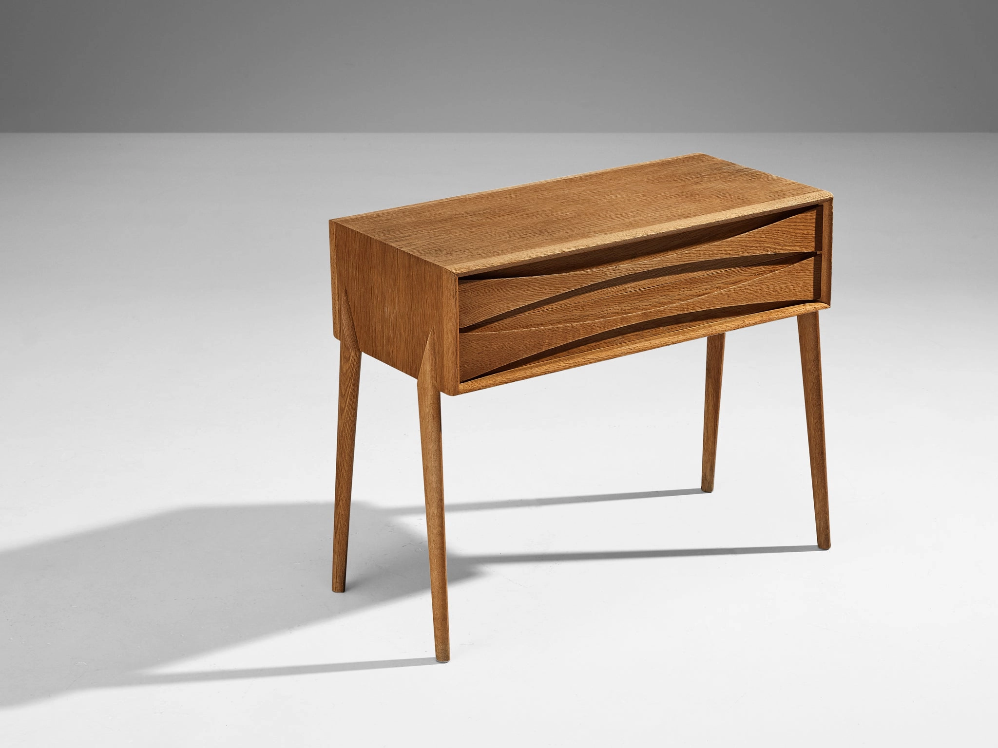 Rimbert Sandholt for Atelj Glas & Tr Nightstand or Cabinet in Oak storage cabinet,organizer,furniture storage