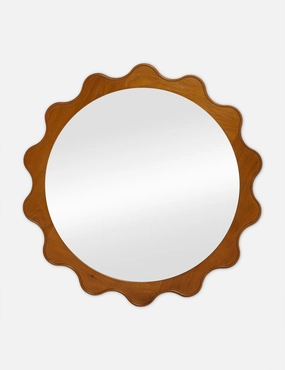 Ripple Round Mirror by Sarah Sherman Samuel decorative mirror,wall mirror,home decor