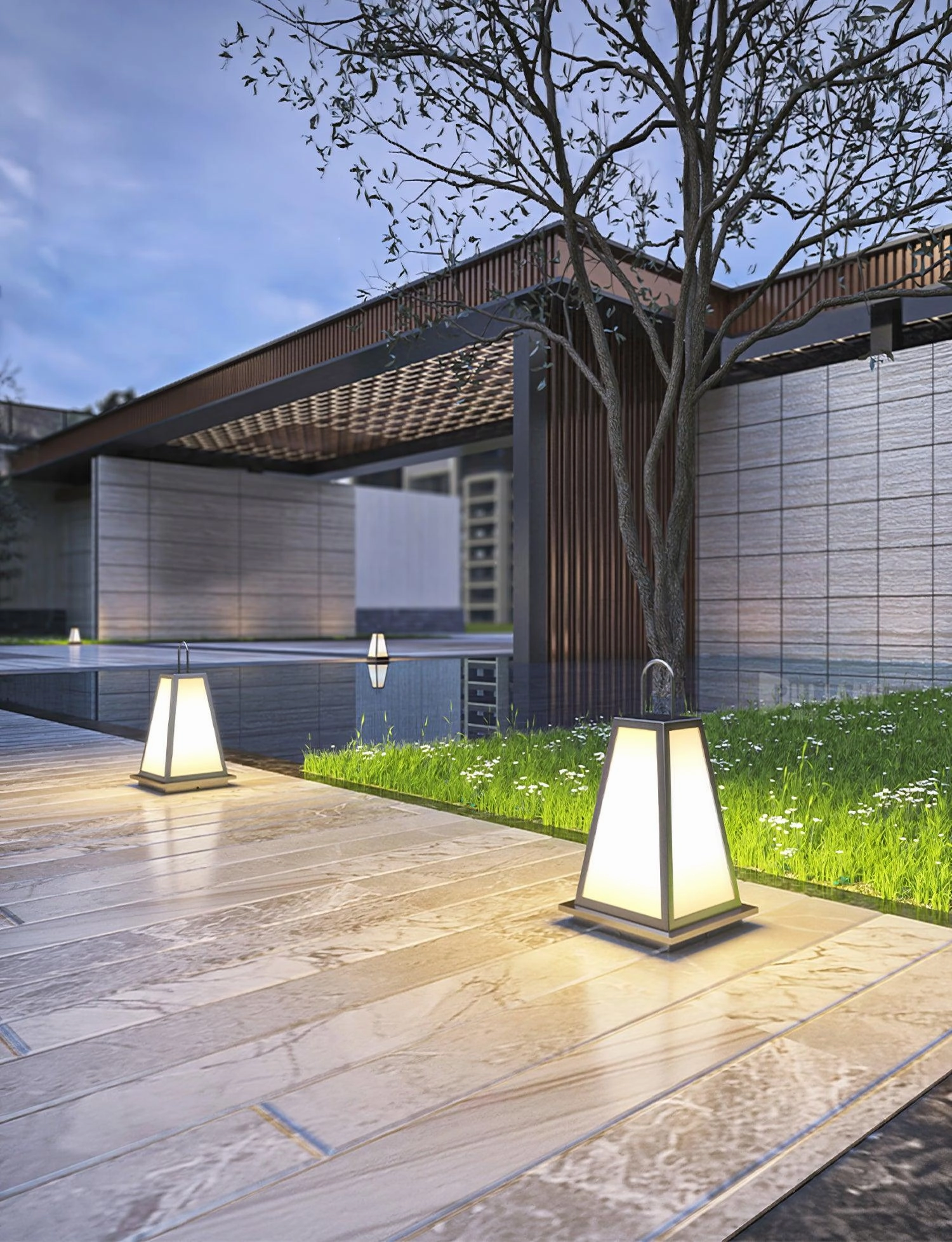 Roam Lantern Solar Outdoor Lamp