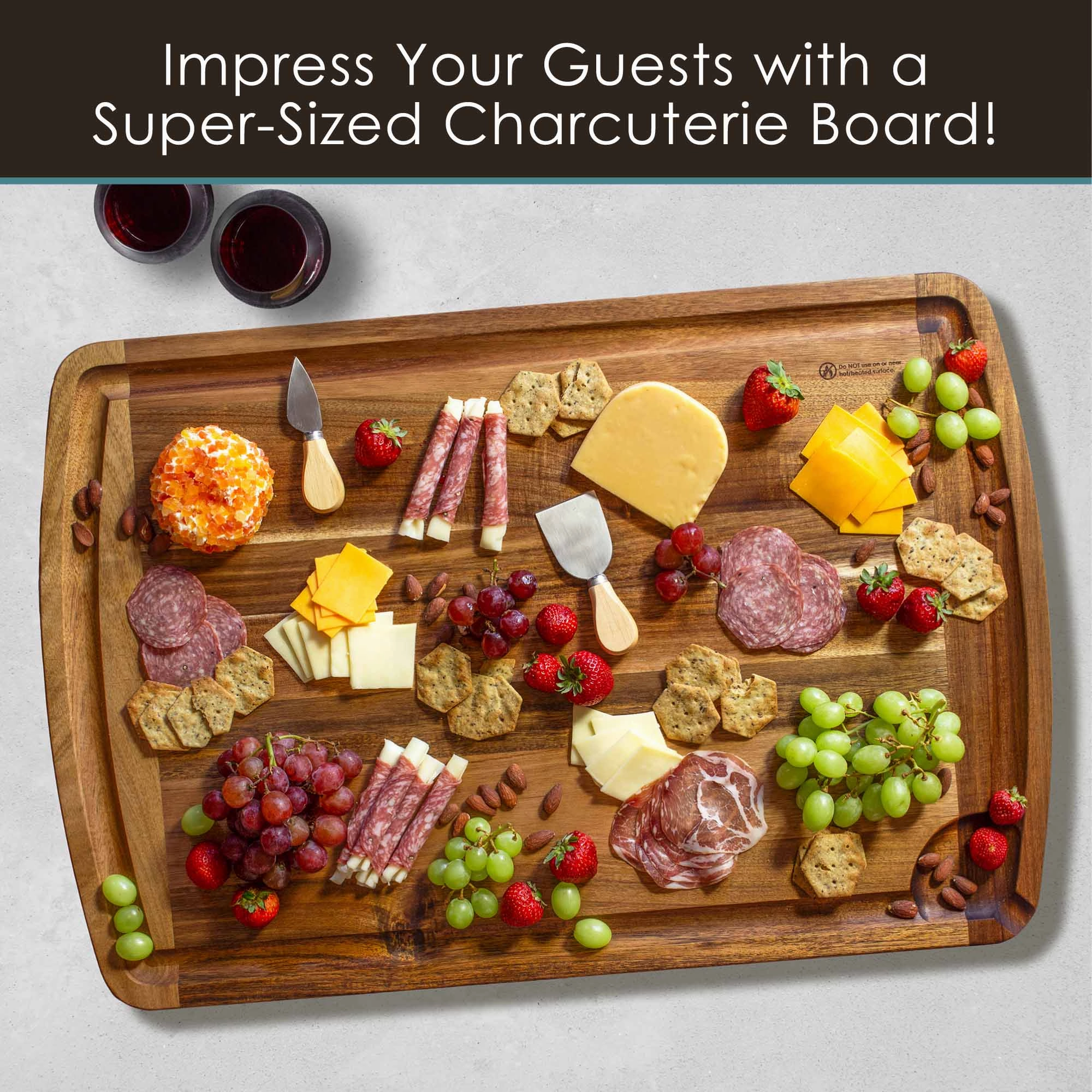 Rock & Branch 600SI Cutting Board & Noodle Board, 30" x 20"