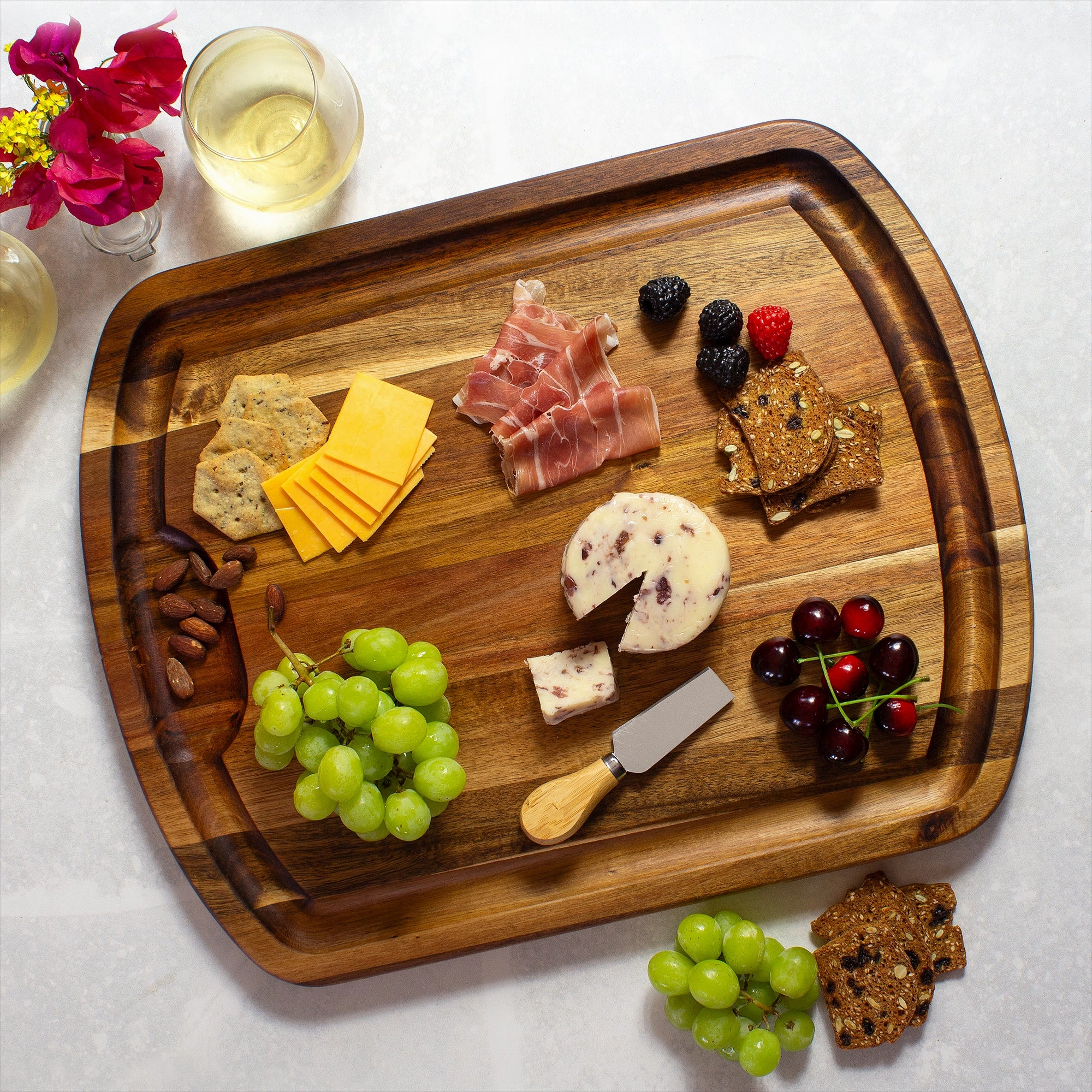 Rock & Branch Acacia Wood Carving Board