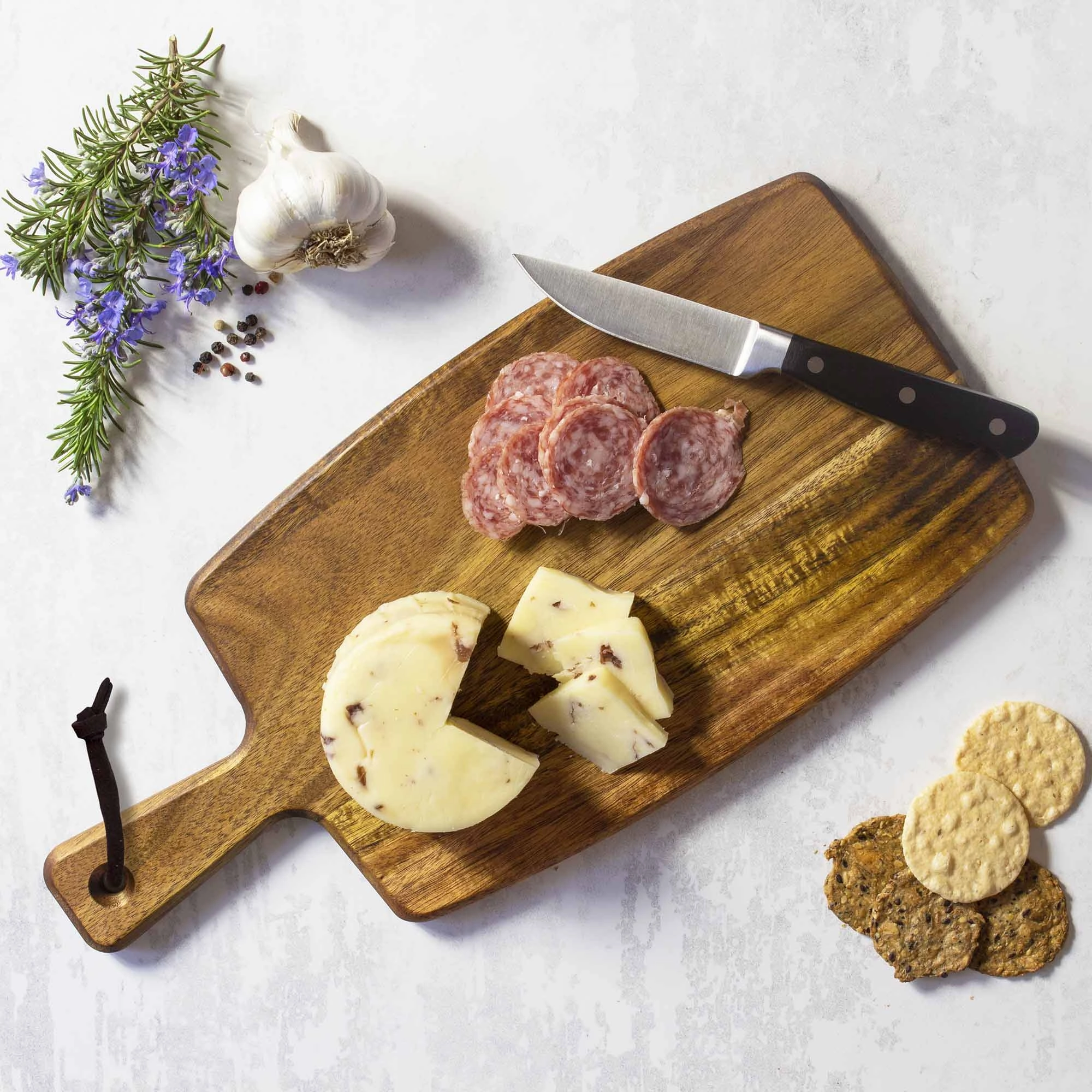 Rock & Branch Charcuterie Serving Paddle, 15-1/2" x 7-3/8"