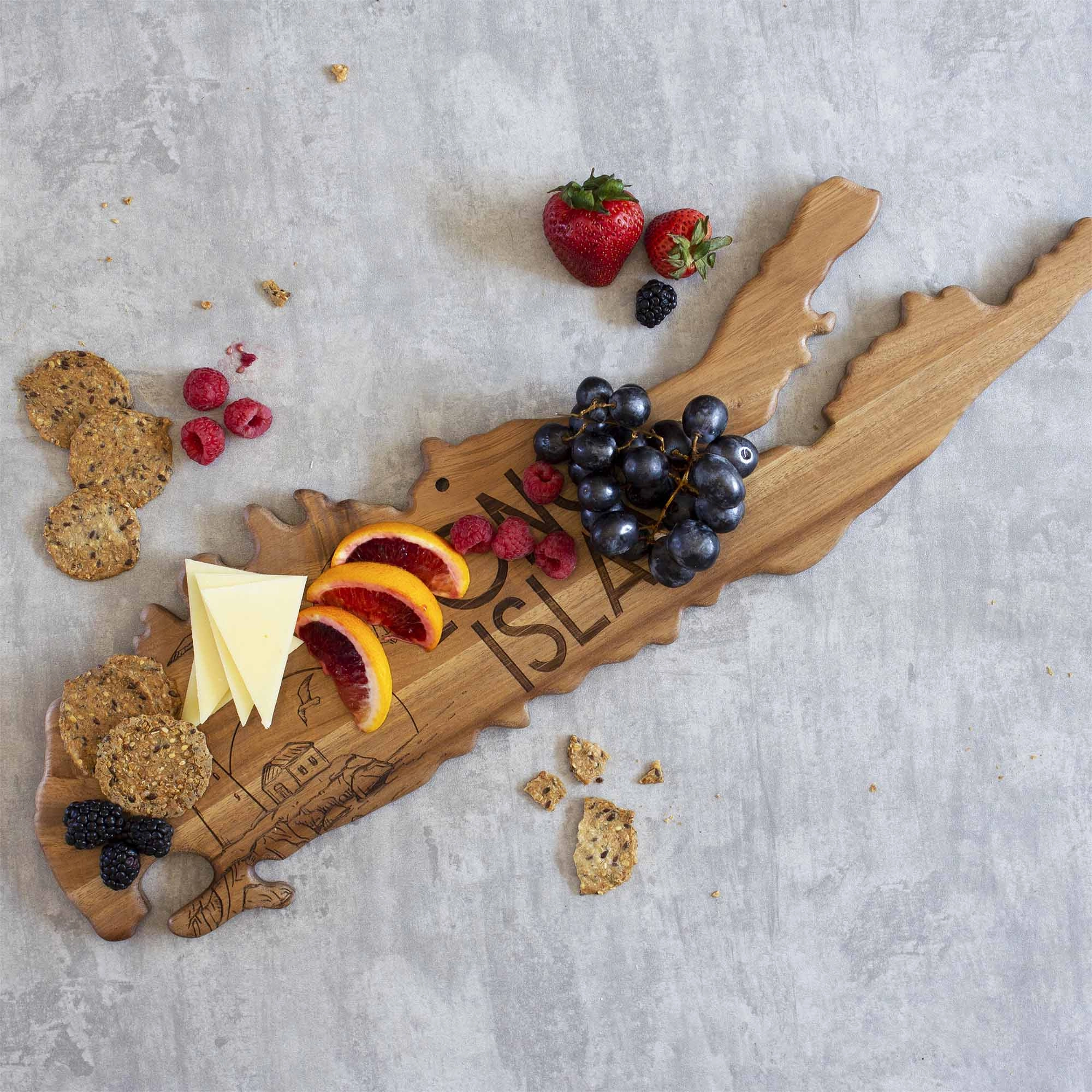 Rock & Branch Origins Series Long Island Cutting Board