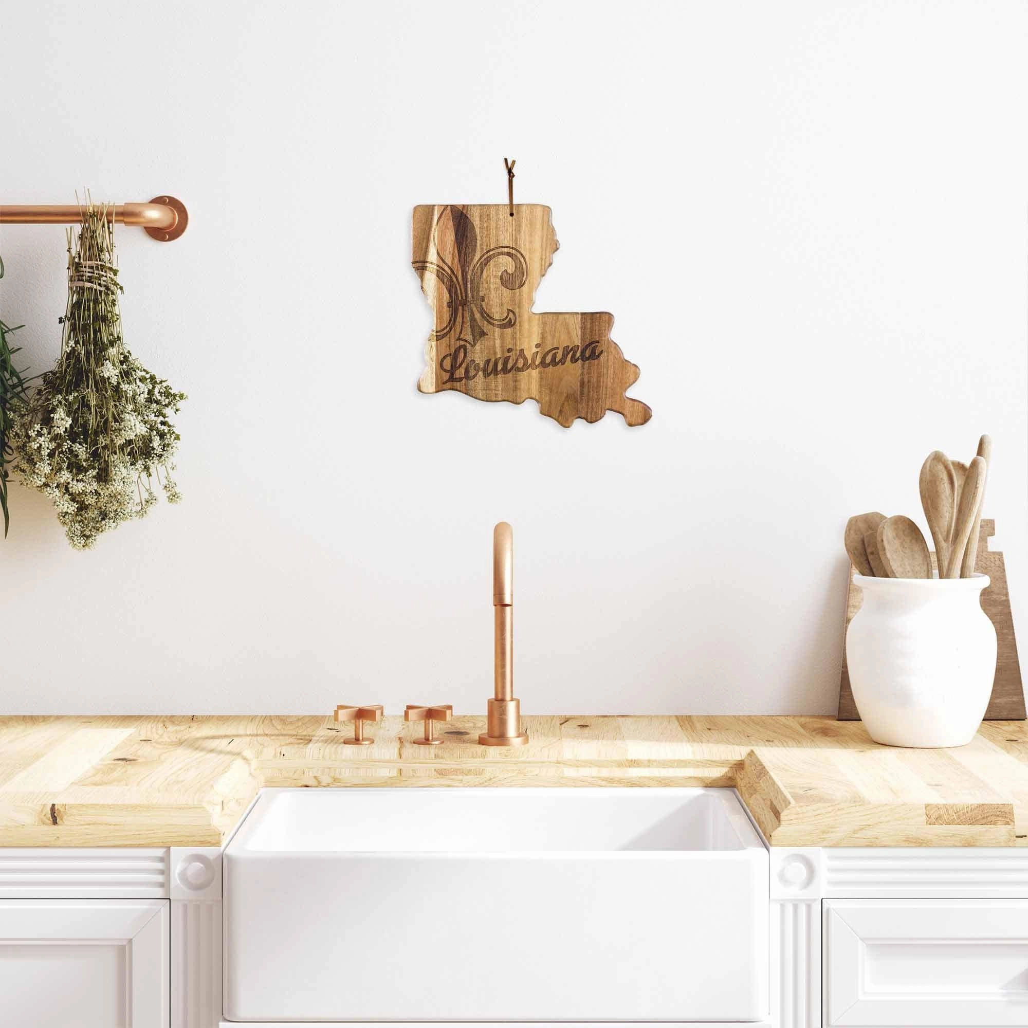 Rock & Branch Origins Series Louisiana Cutting Board