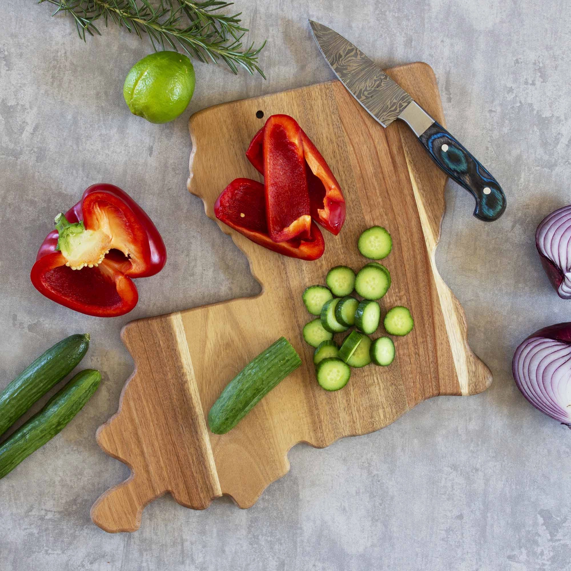 Rock & Branch Origins Series Louisiana Cutting Board