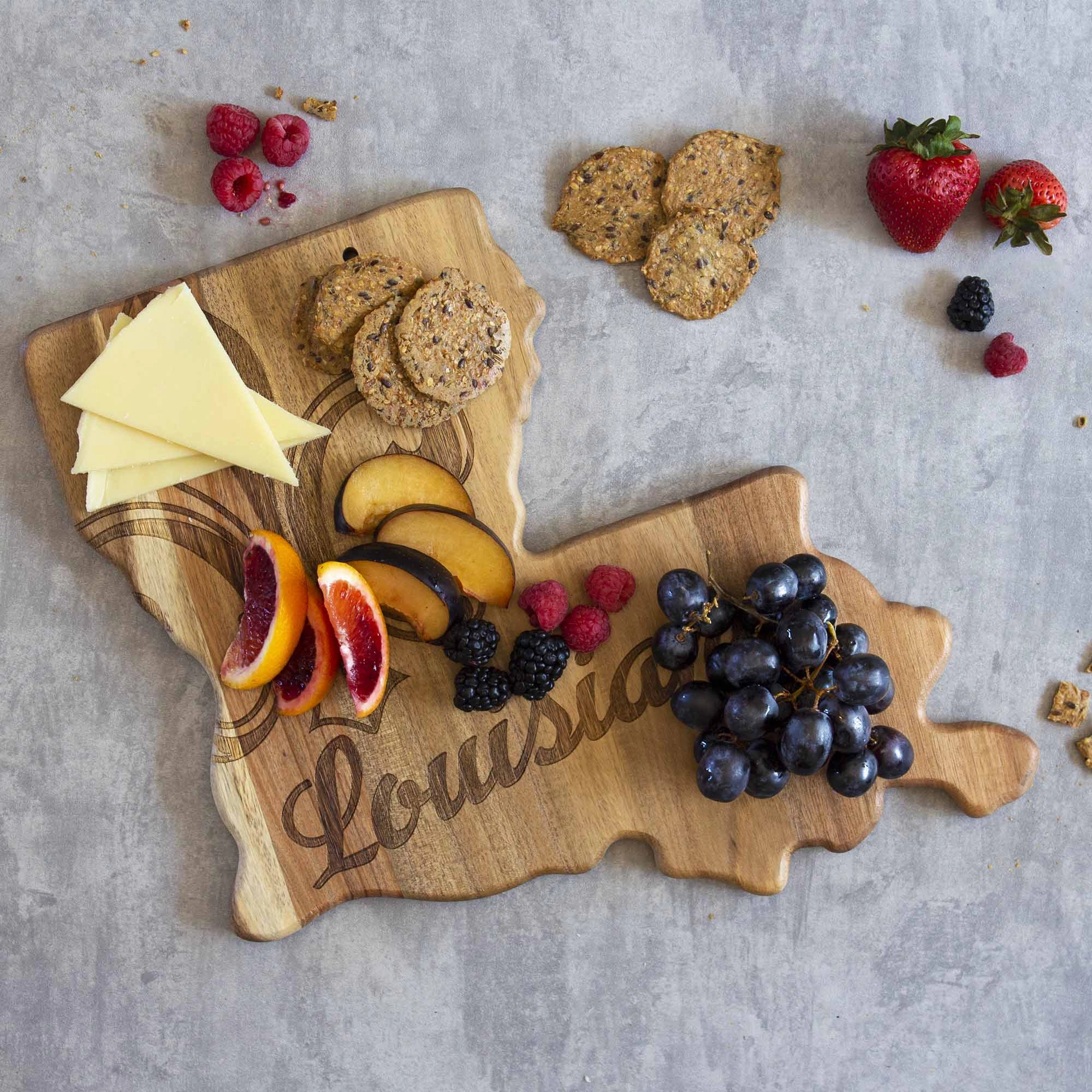 Rock & Branch Origins Series Louisiana Cutting Board