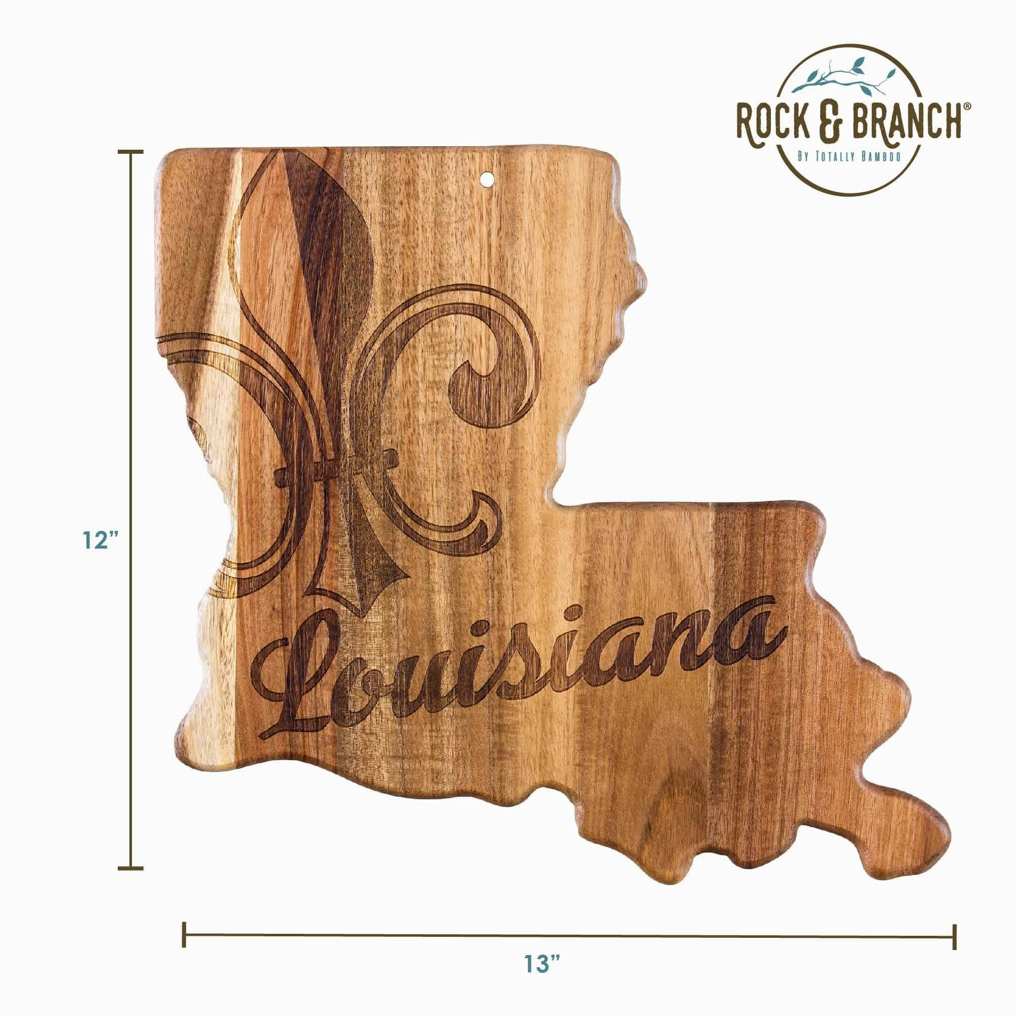 Rock & Branch Origins Series Louisiana Cutting Board