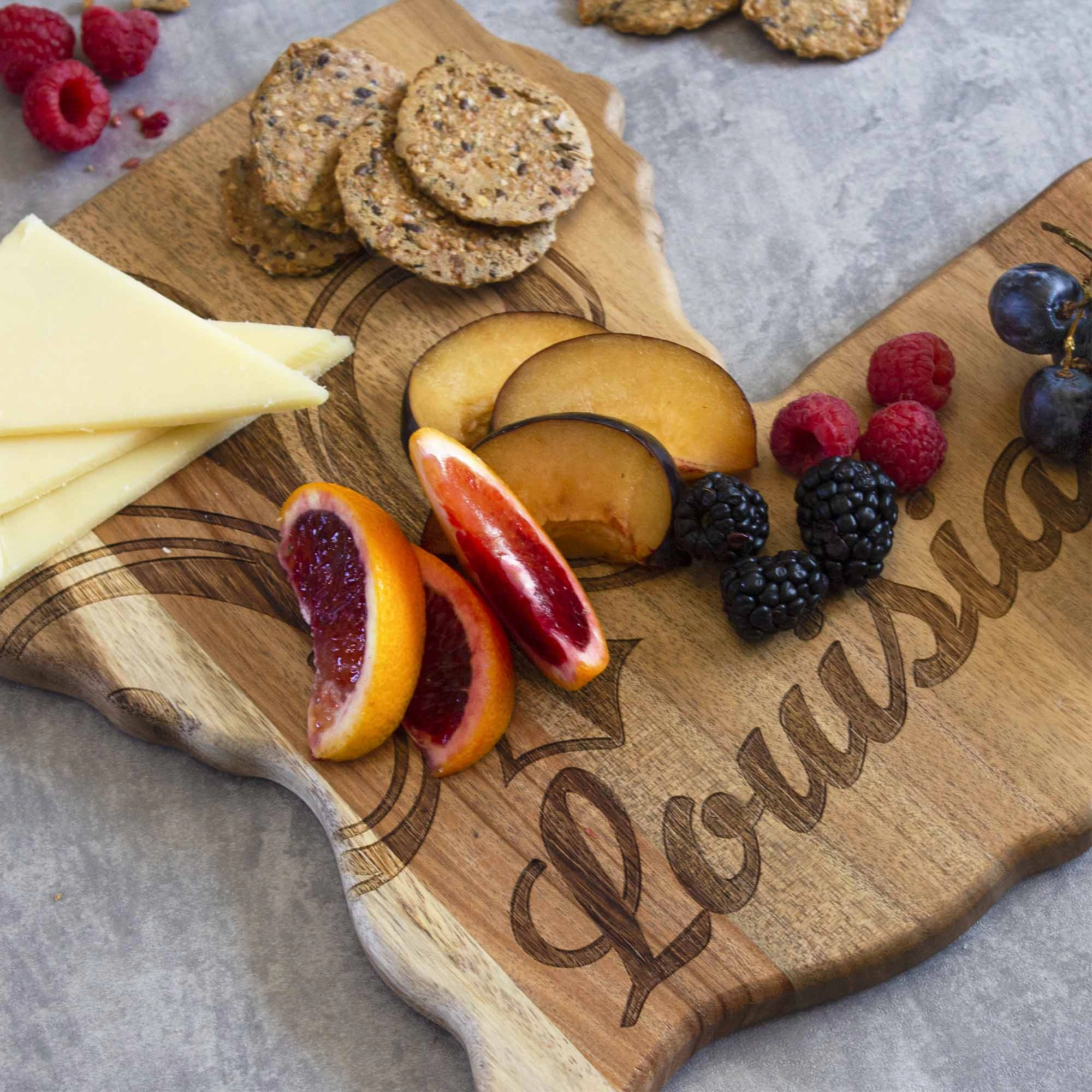 Rock & Branch Origins Series Louisiana Cutting Board