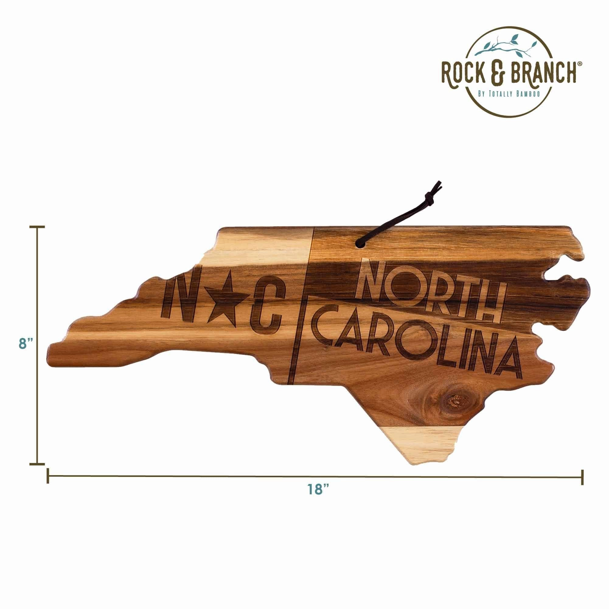 Rock & Branch Origins Series North Carolina Cutting Board