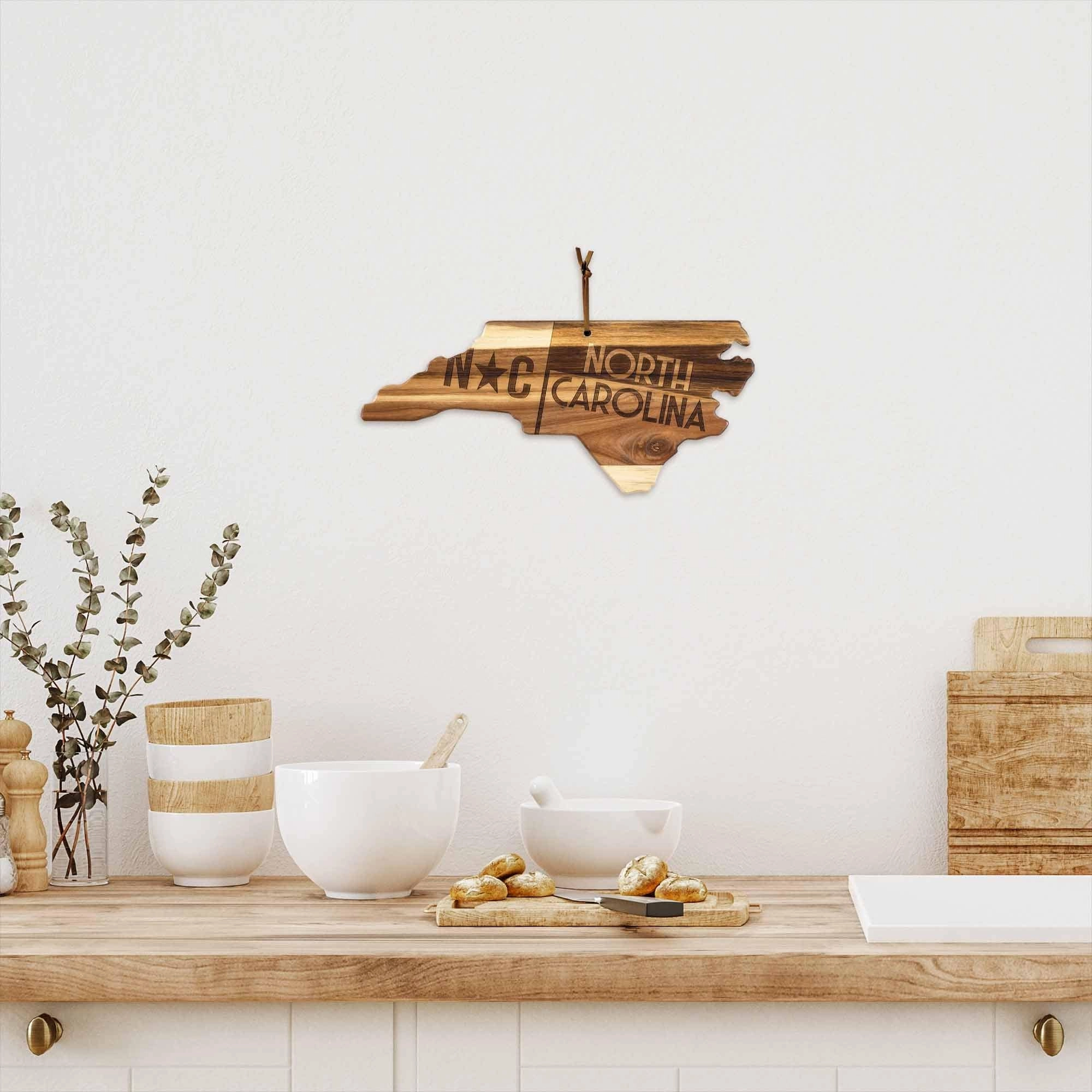 Rock & Branch Origins Series North Carolina Cutting Board