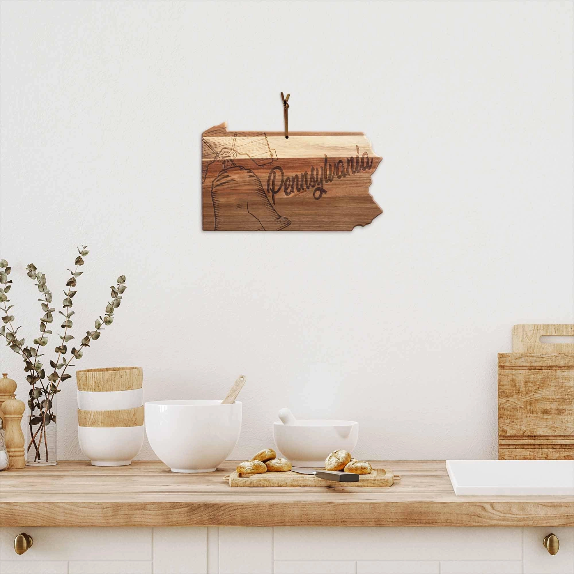 Rock & Branch Origins Series Pennsylvania Cutting Board