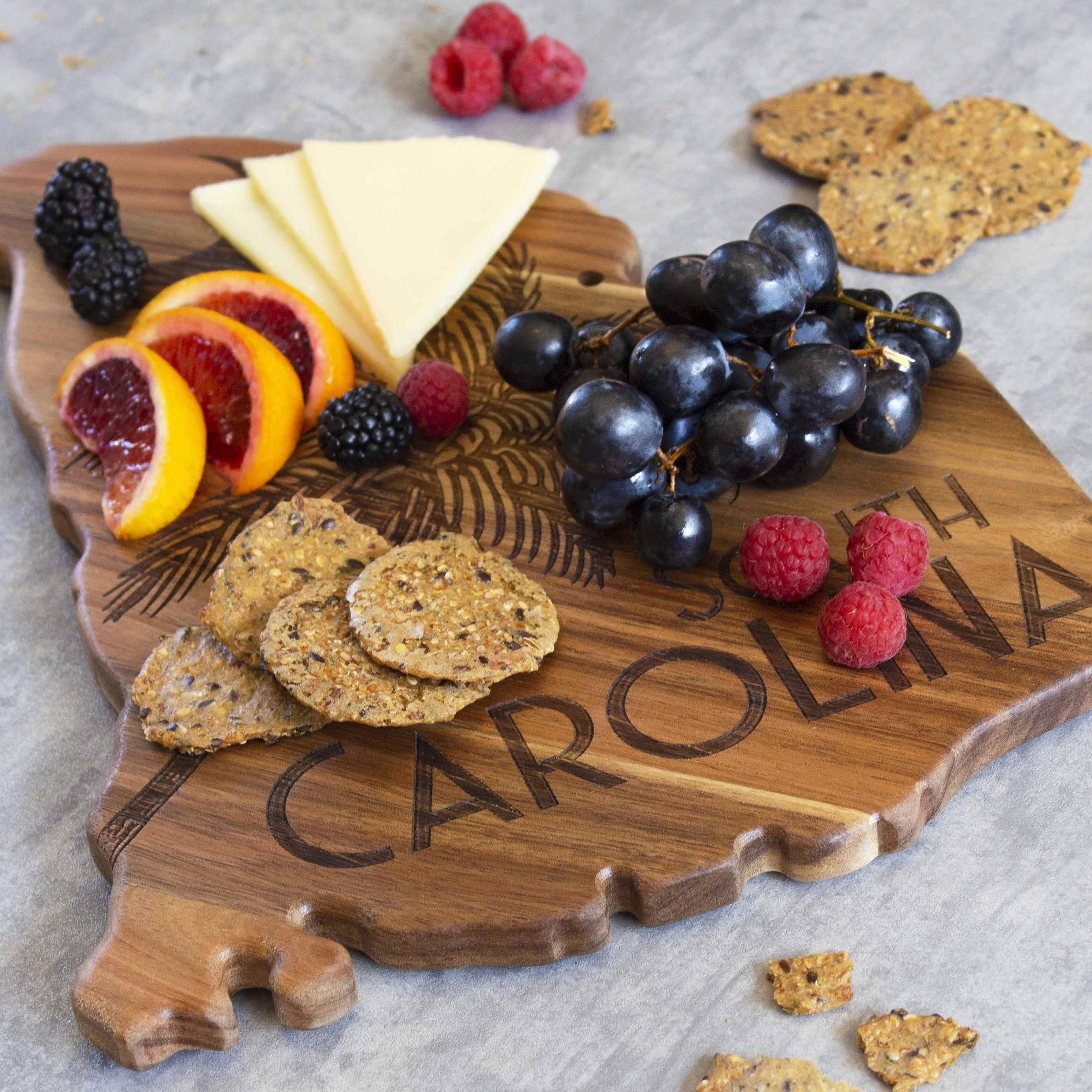 Rock & Branch Origins Series South Carolina Cutting Board