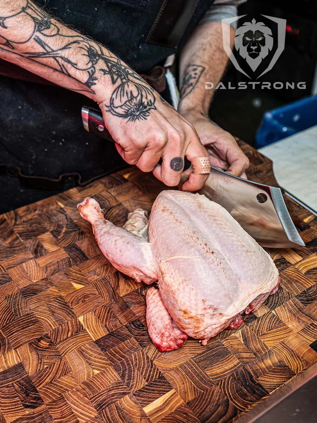 Rocking Cleaver Knife 6.5" | Gladiator Series R | NSF Certified | Dalstrong 