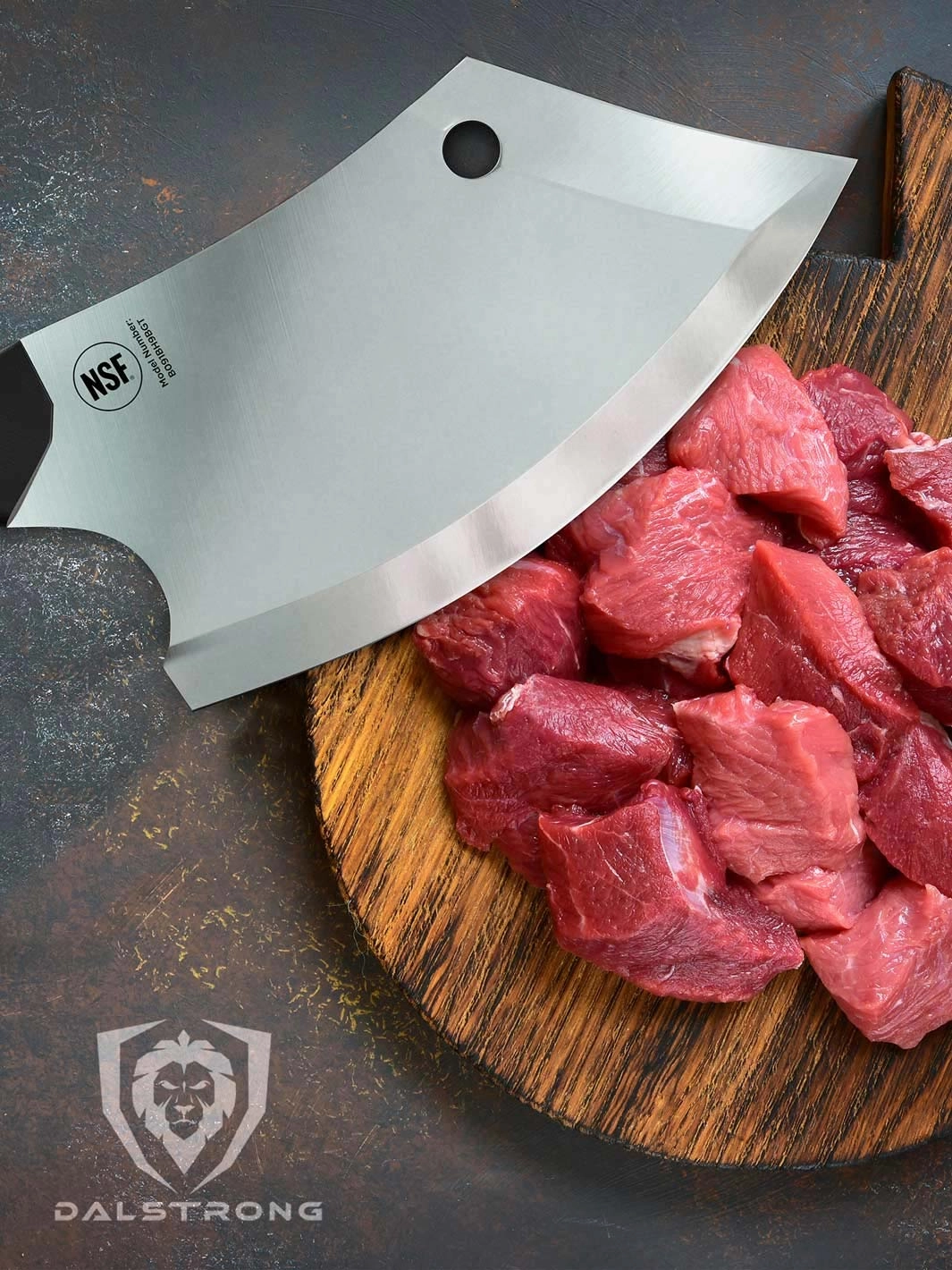 Rocking Cleaver Knife 6.5" | Gladiator Series R | NSF Certified | Dalstrong 