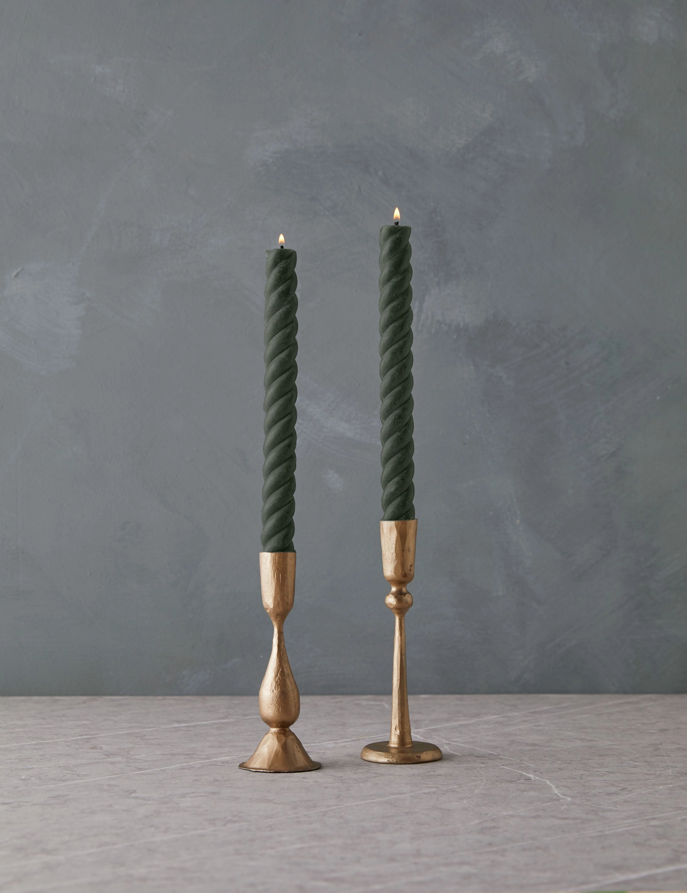 Rope Taper Candles (Set Of 2) by Greentree Home