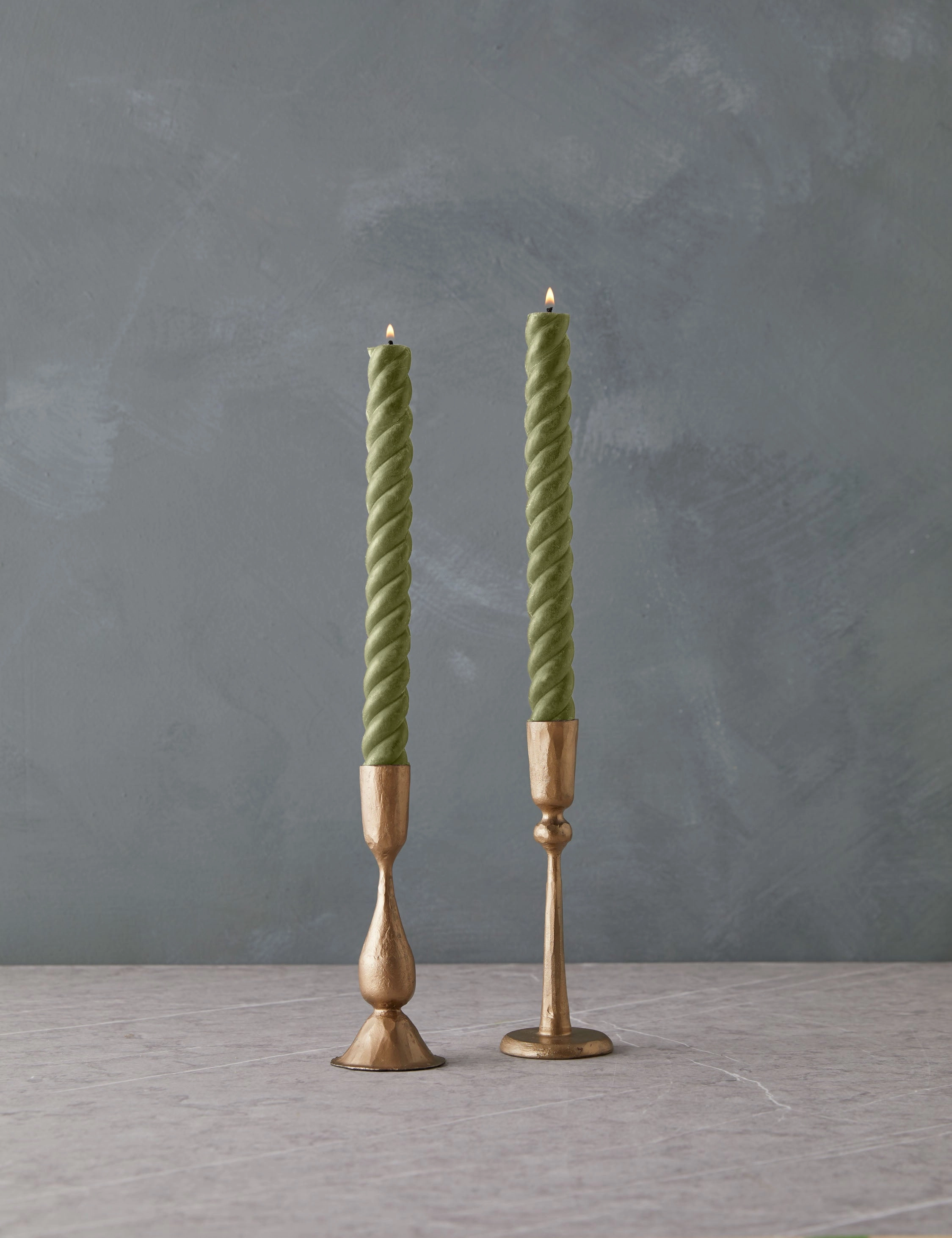 Rope Taper Candles (Set Of 2) by Greentree Home home decor,home accents,interior accessories