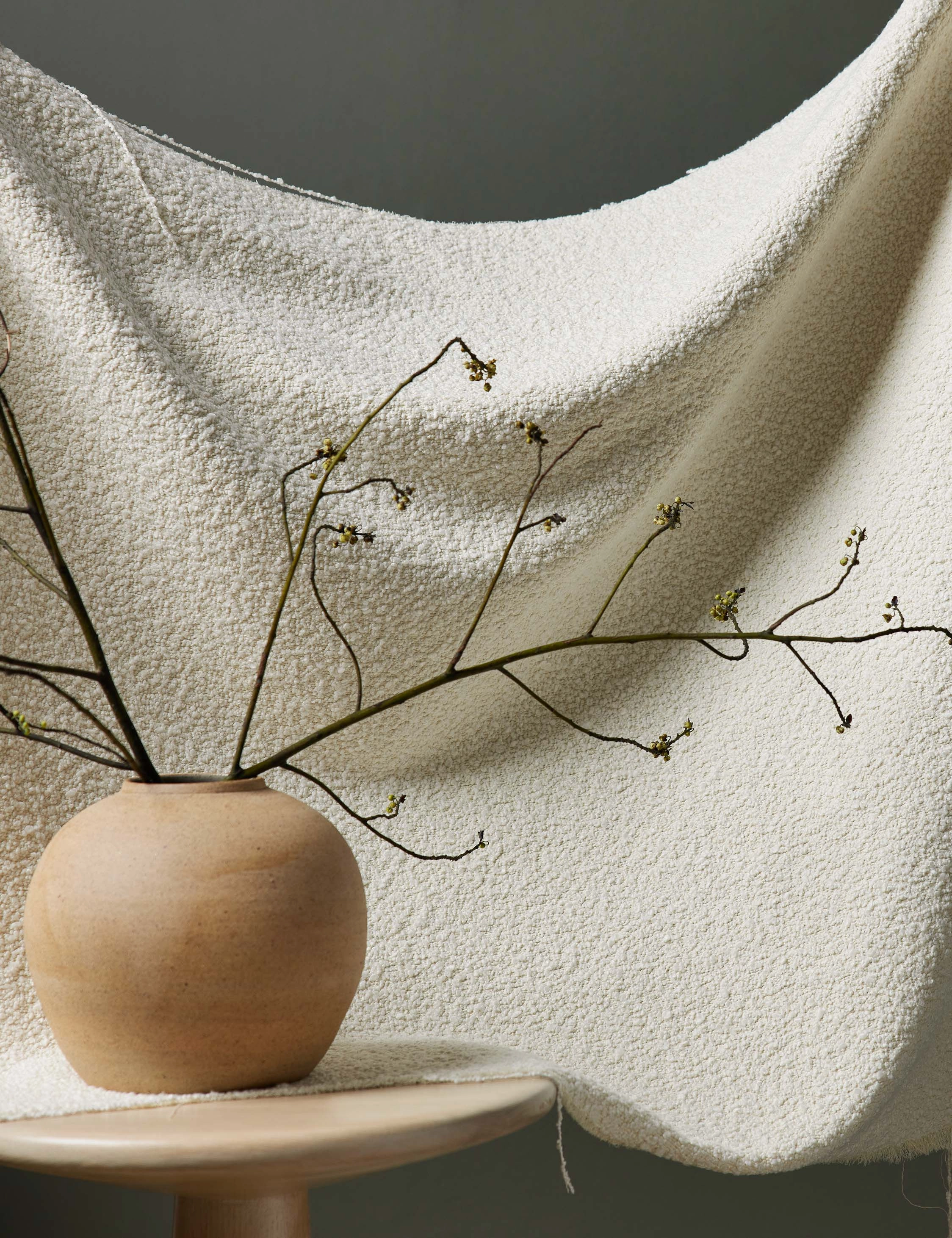 Rosamund Boucle Fabric home decor,home accents,interior accessories