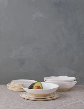 Rosaura Dinnerware (12-Piece Set) home decor,home accents,interior accessories