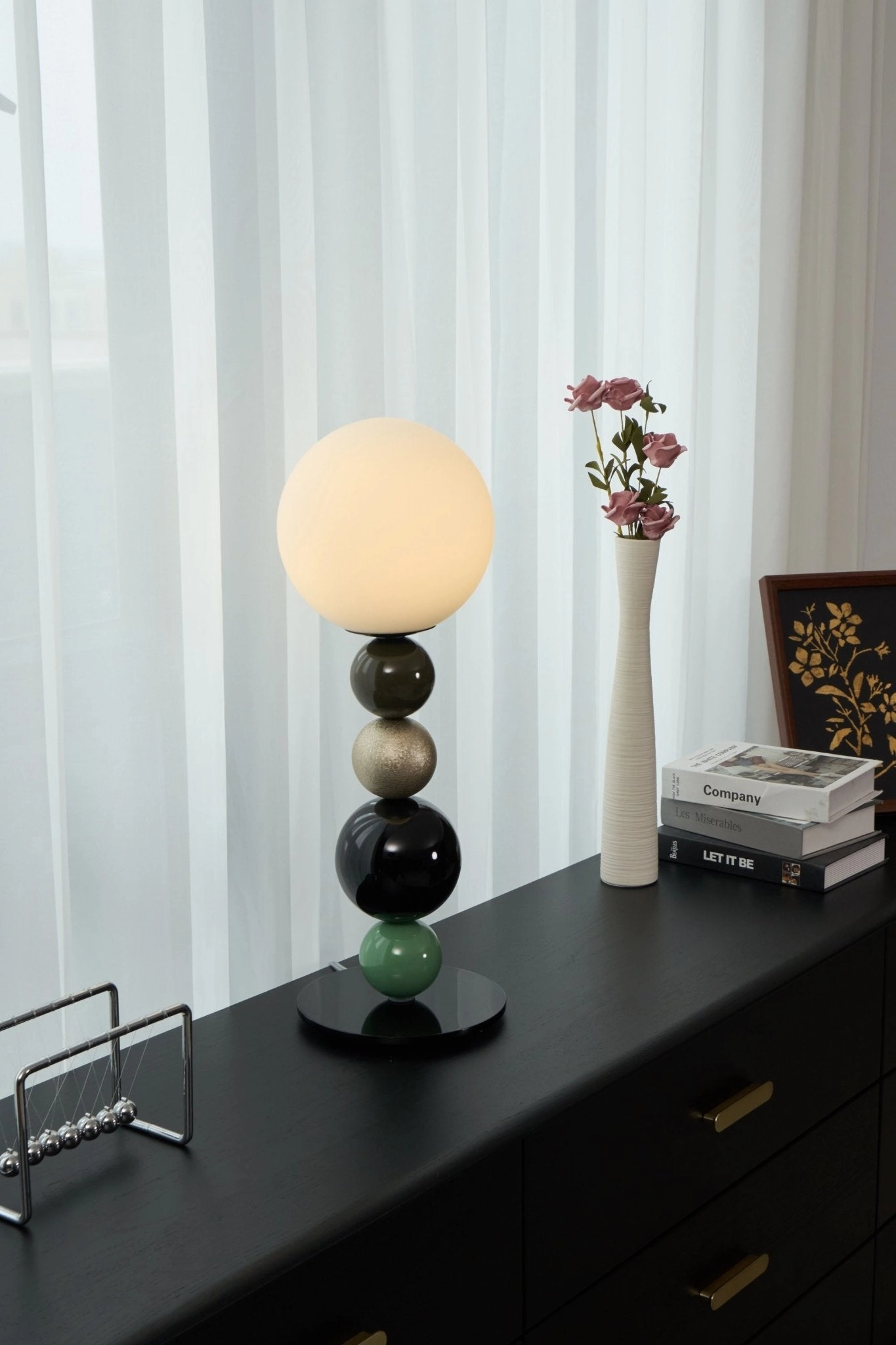 Round Balls Stacking Table Lamp