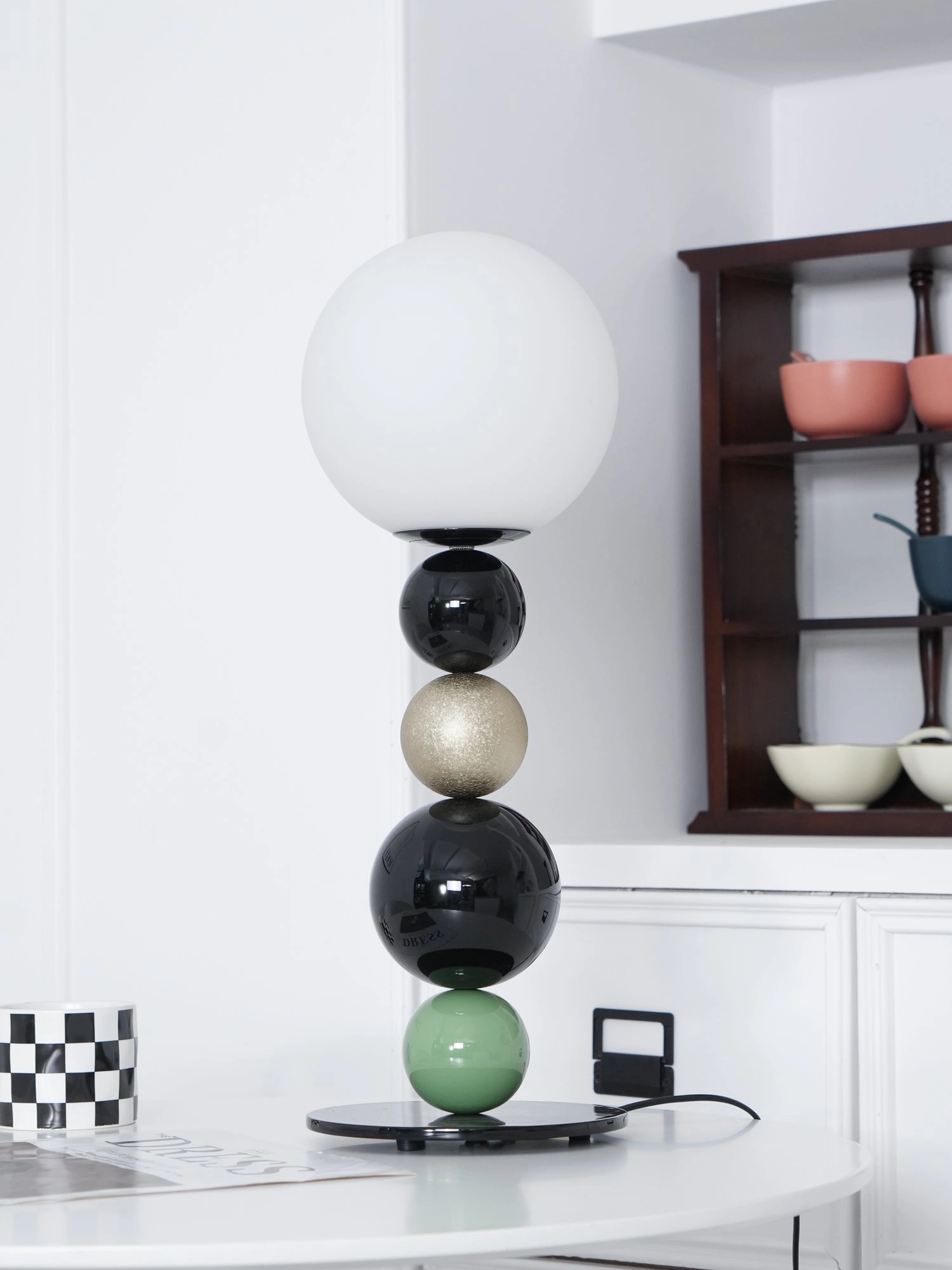 Round Balls Stacking Table Lamp