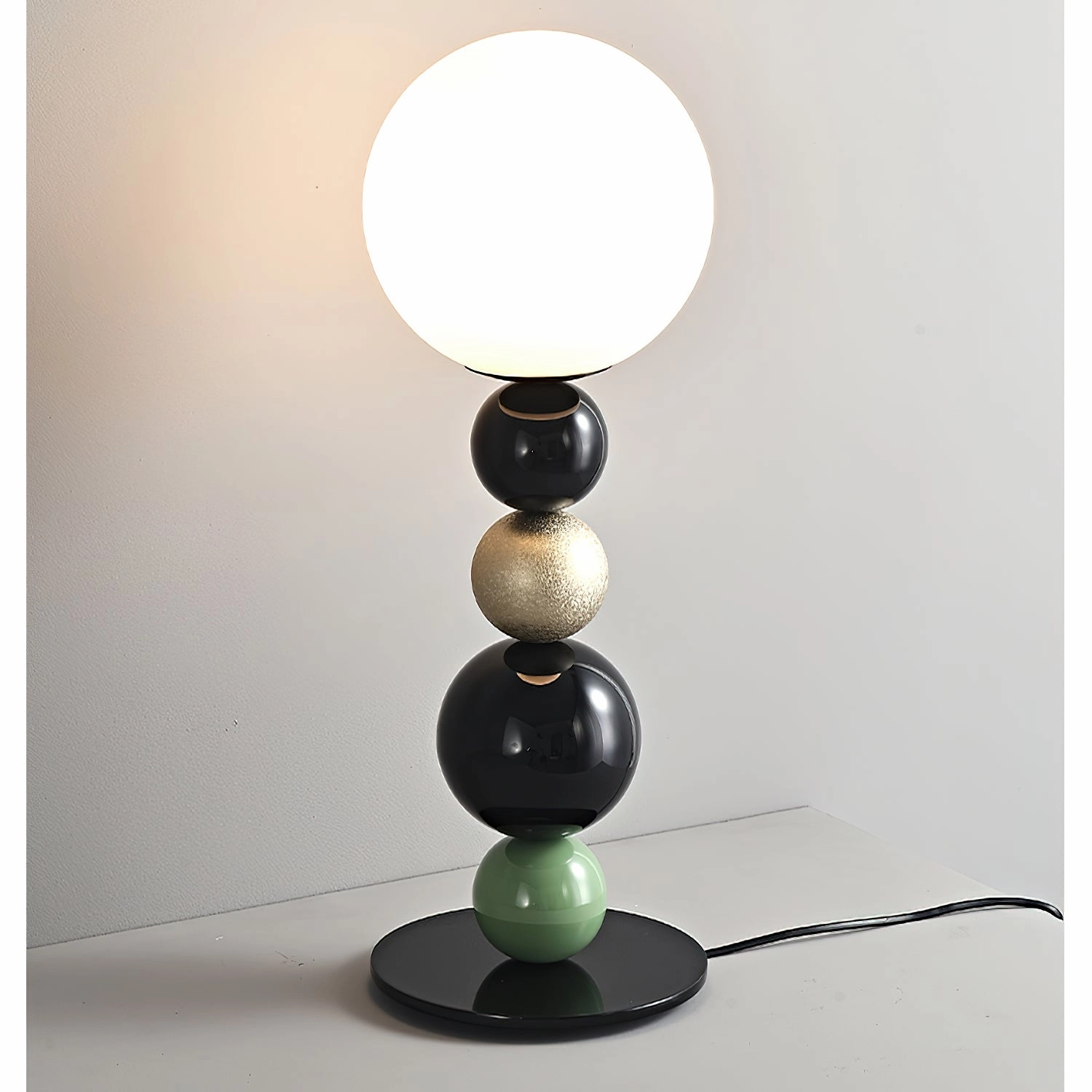 Round Balls Stacking Table Lamp
