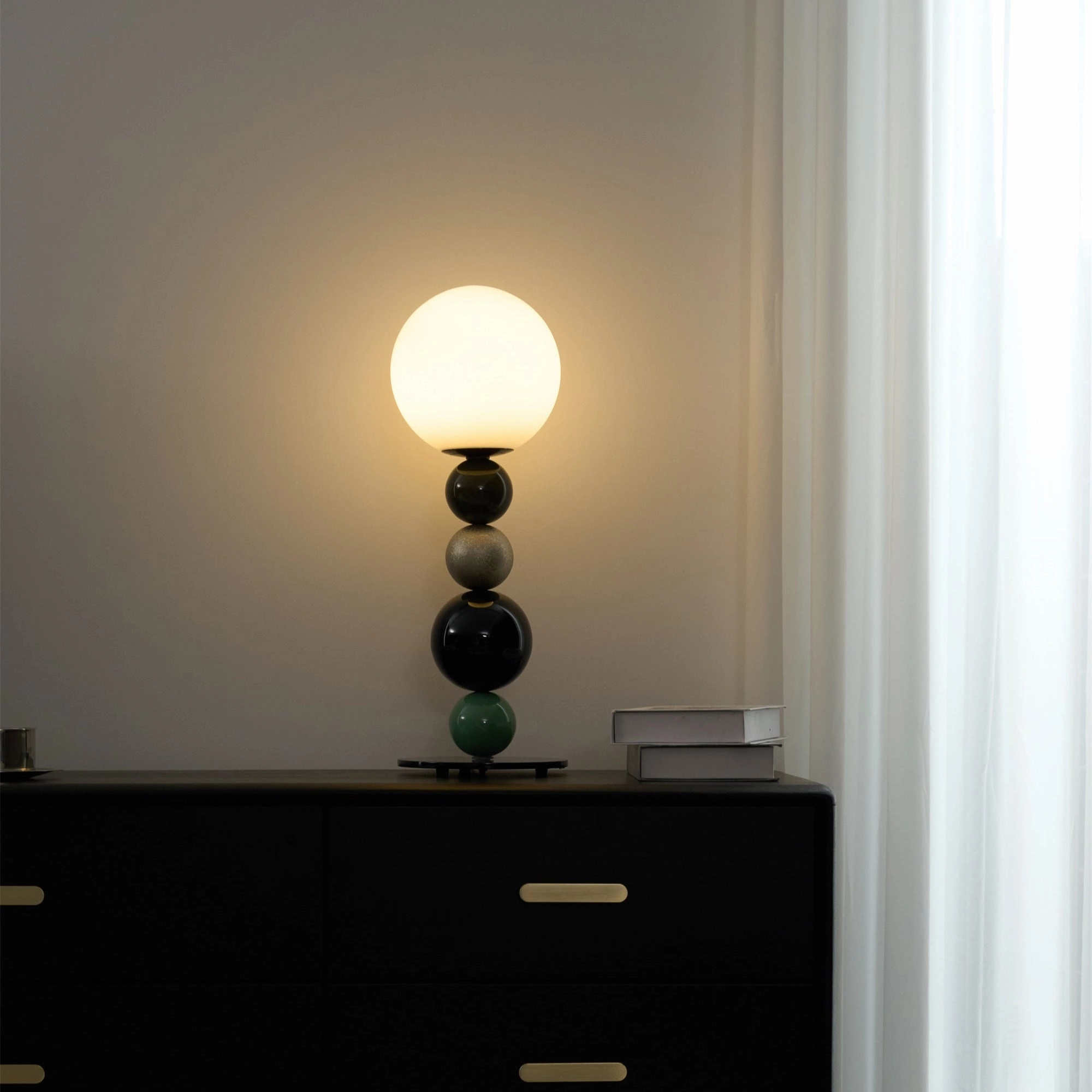 Round Balls Stacking Table Lamp
