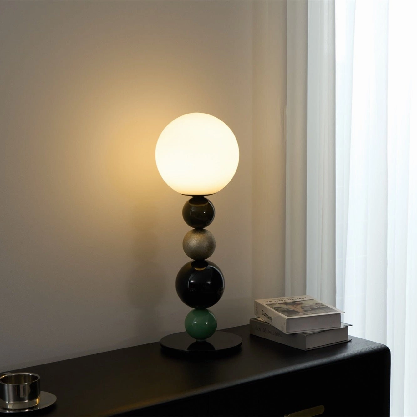 Round Balls Stacking Table Lamp