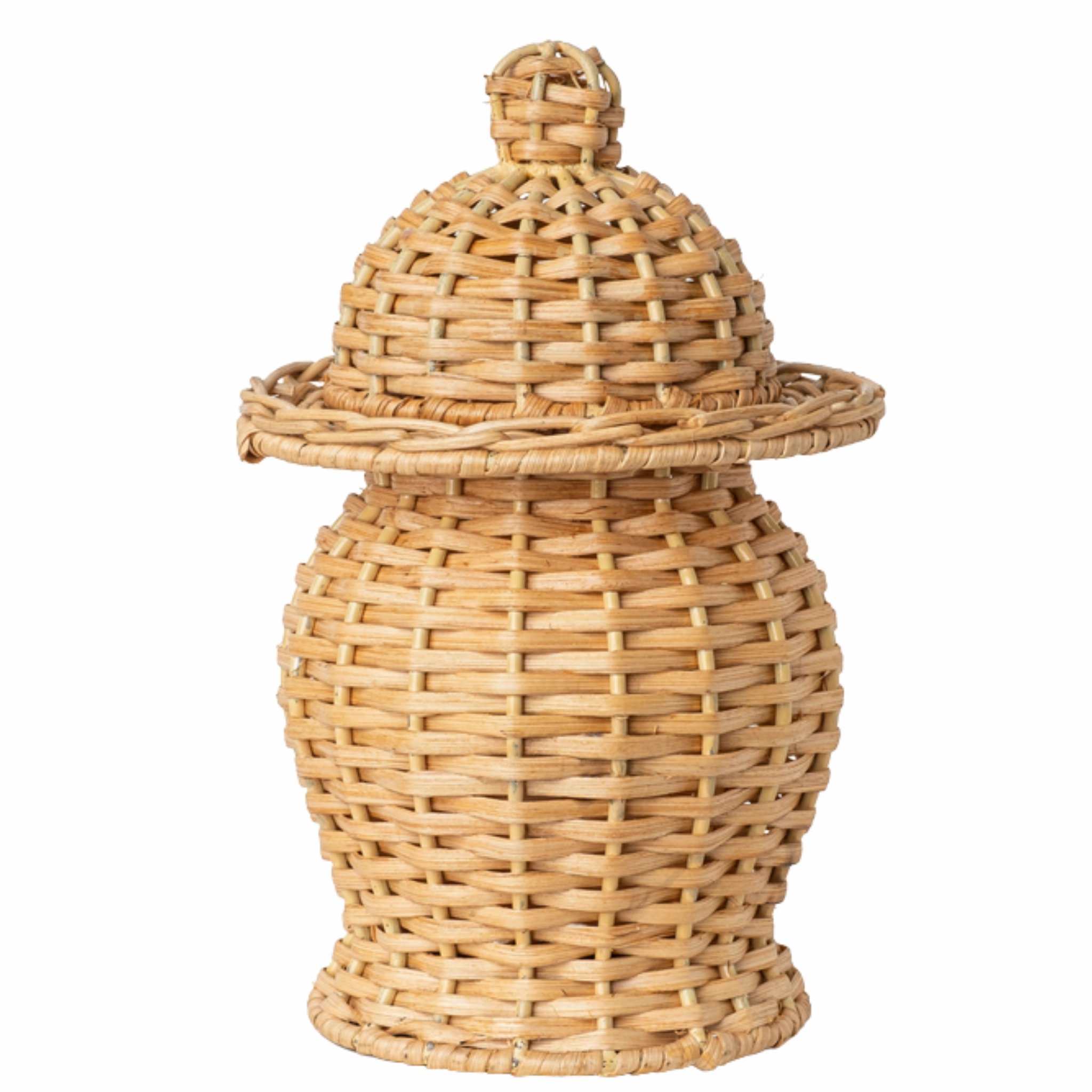 Round Wicker Jar (4 Sizes)