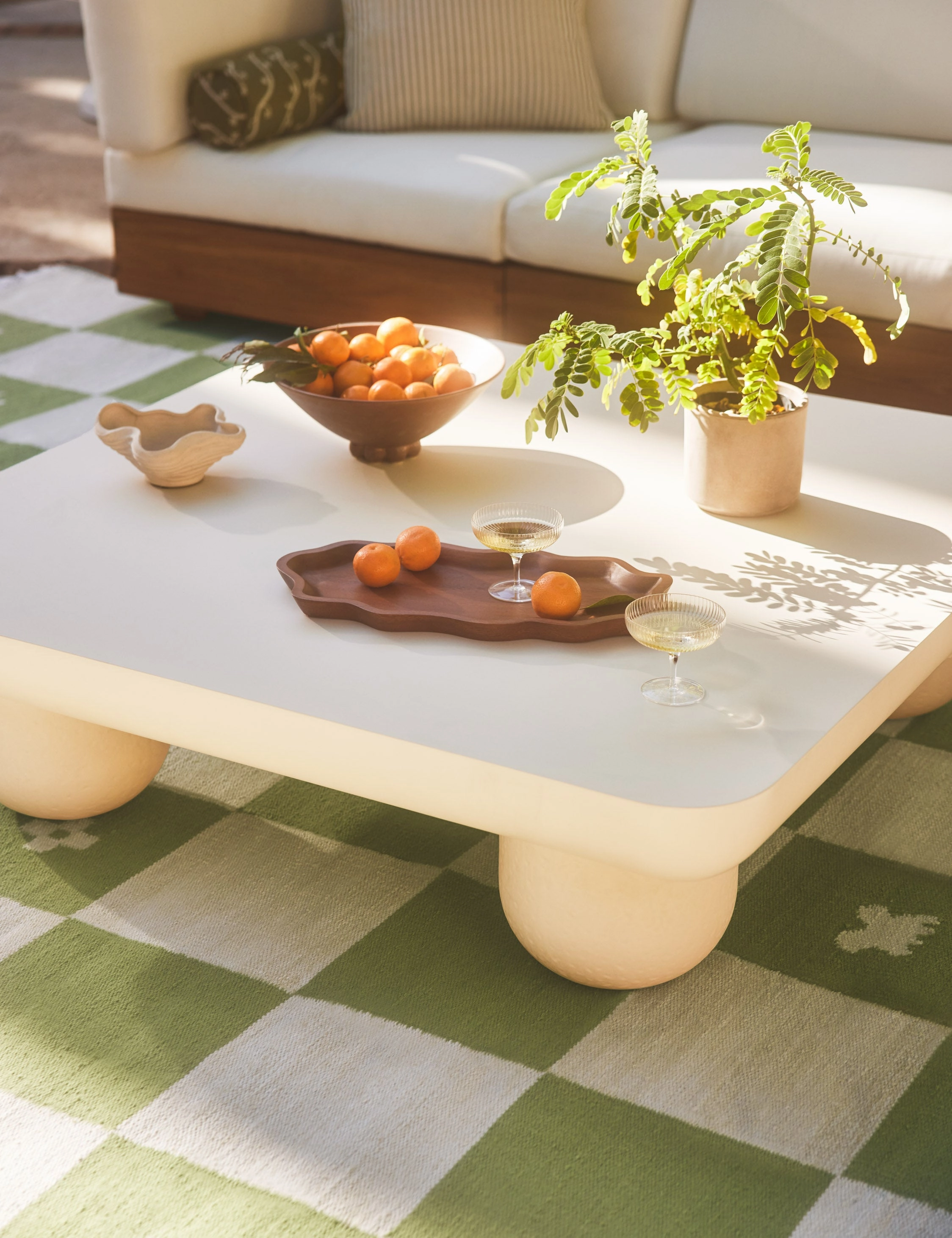 Ruffle Serving Tray by Sarah Sherman Samuel
