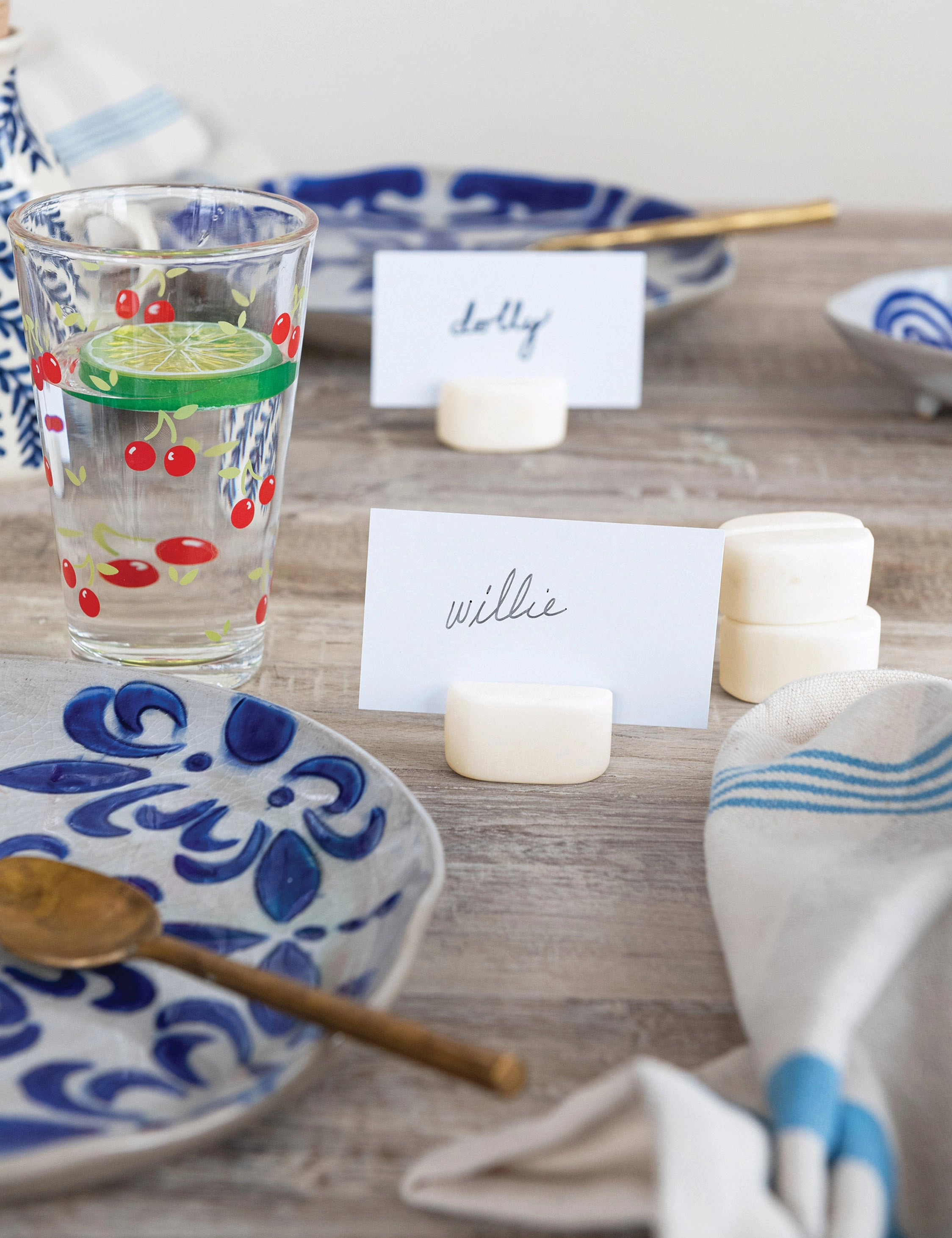 Ruhl Place Card Holders (Set of 4) home decor,home accents,interior accessories