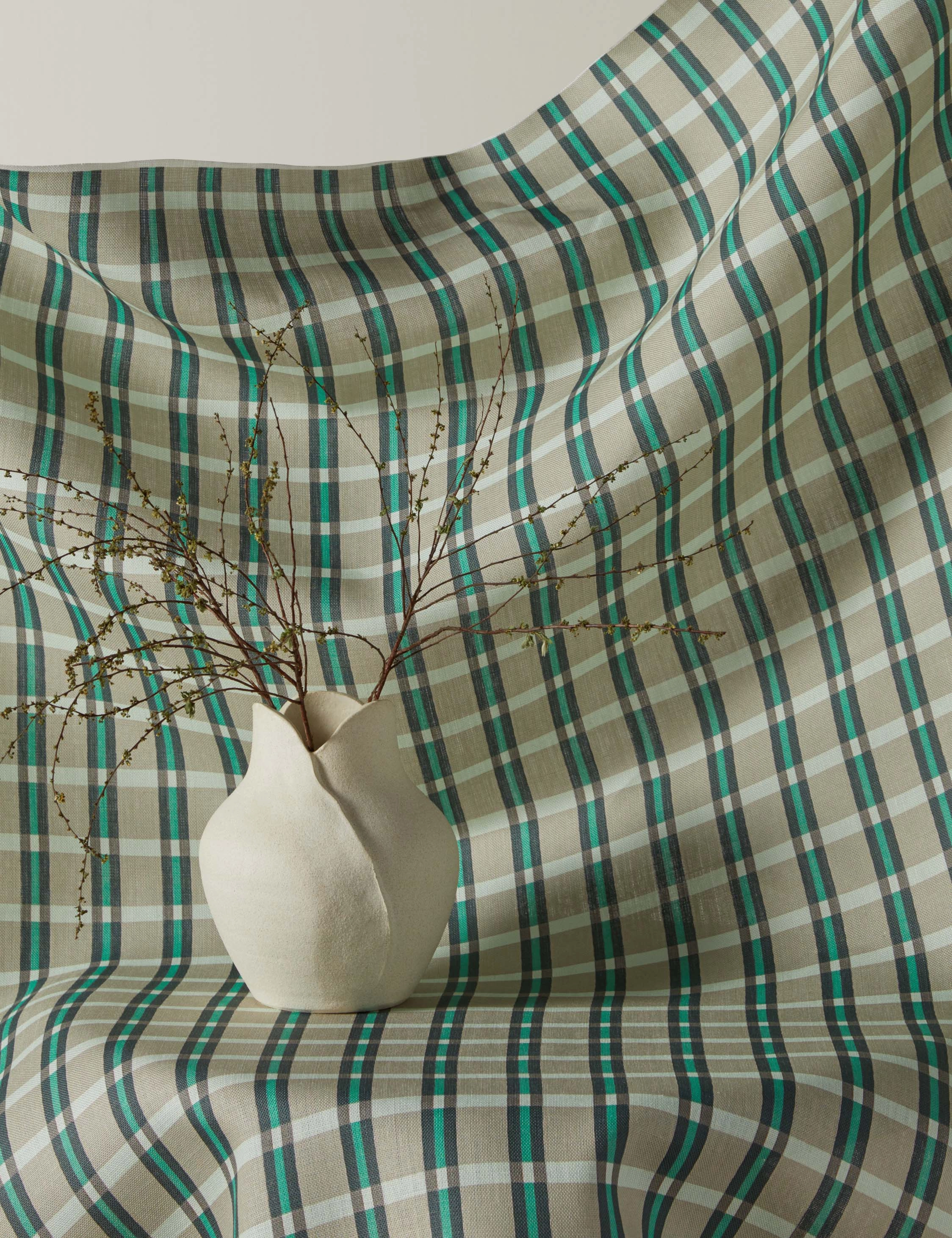 Sadie Linen Fabric by Annie Coop