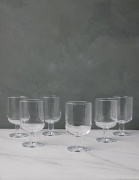 Safra Water Glasses (Set of 6) by Costa Nova home decor,home accents,interior accessories