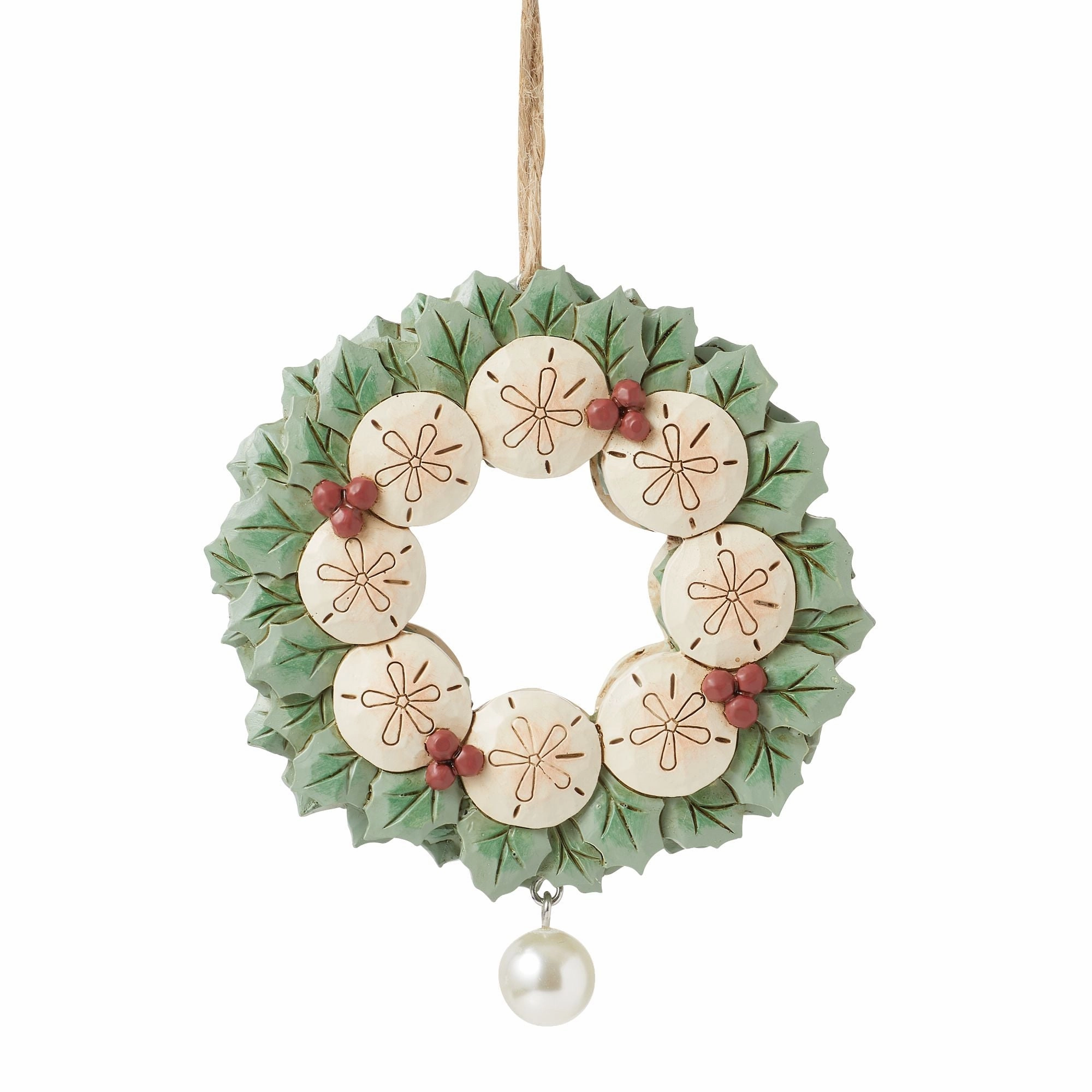 Sand Dollar Wreath Ornament figurines,decorative figurines,home accents