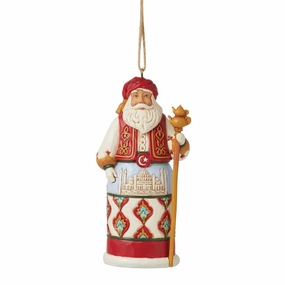 Santa Around World Turkey Orn figurines,decorative figurines,home accents
