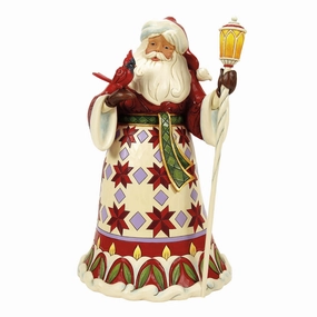 Santa Cardinal on Hand Fig figurines,decorative figurines,home accents