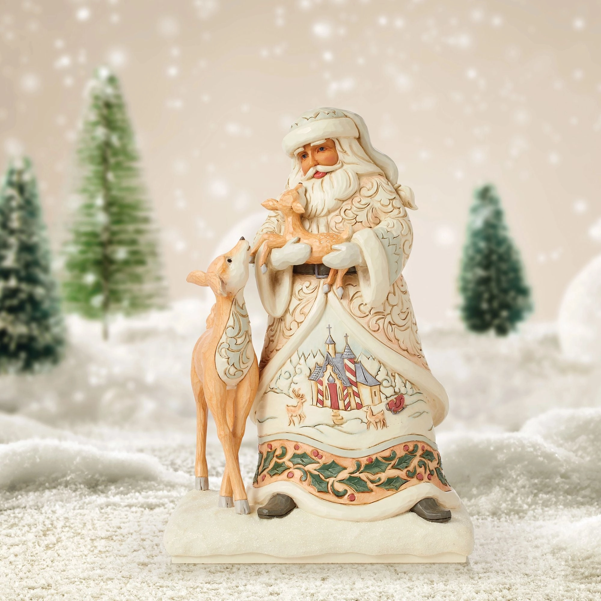 Santa Holding Fawn Fig