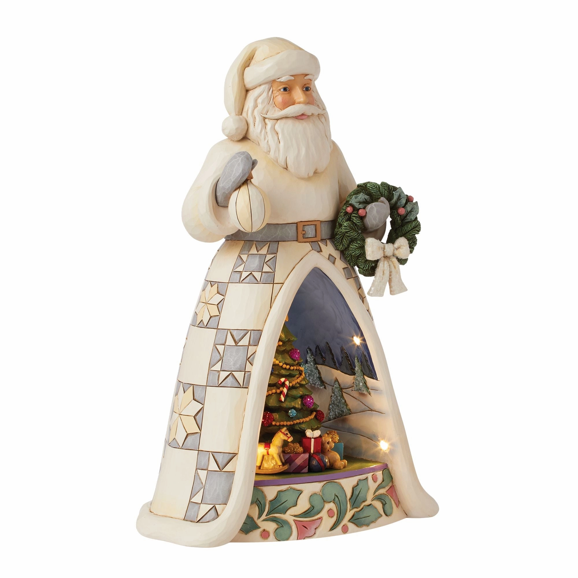 Santa Open Scene LED with Ani