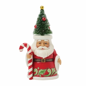 Santa Sisal Tree Hat Pint Size figurines,decorative figurines,home accents