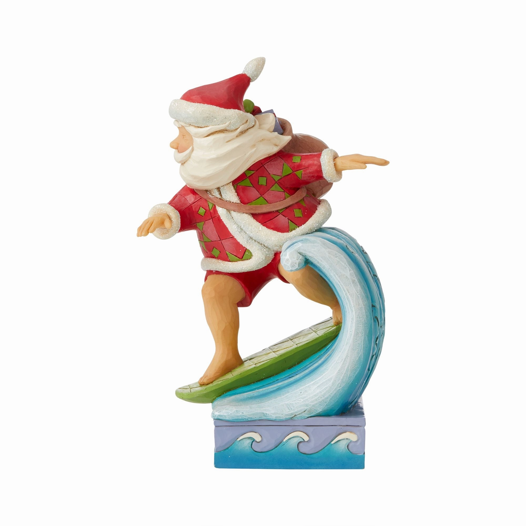 Santa Surfing