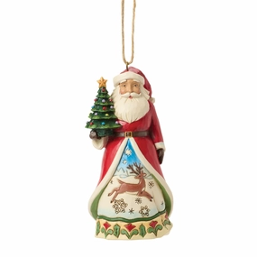 Santa Vintage Christmas Orn figurines,decorative figurines,home accents