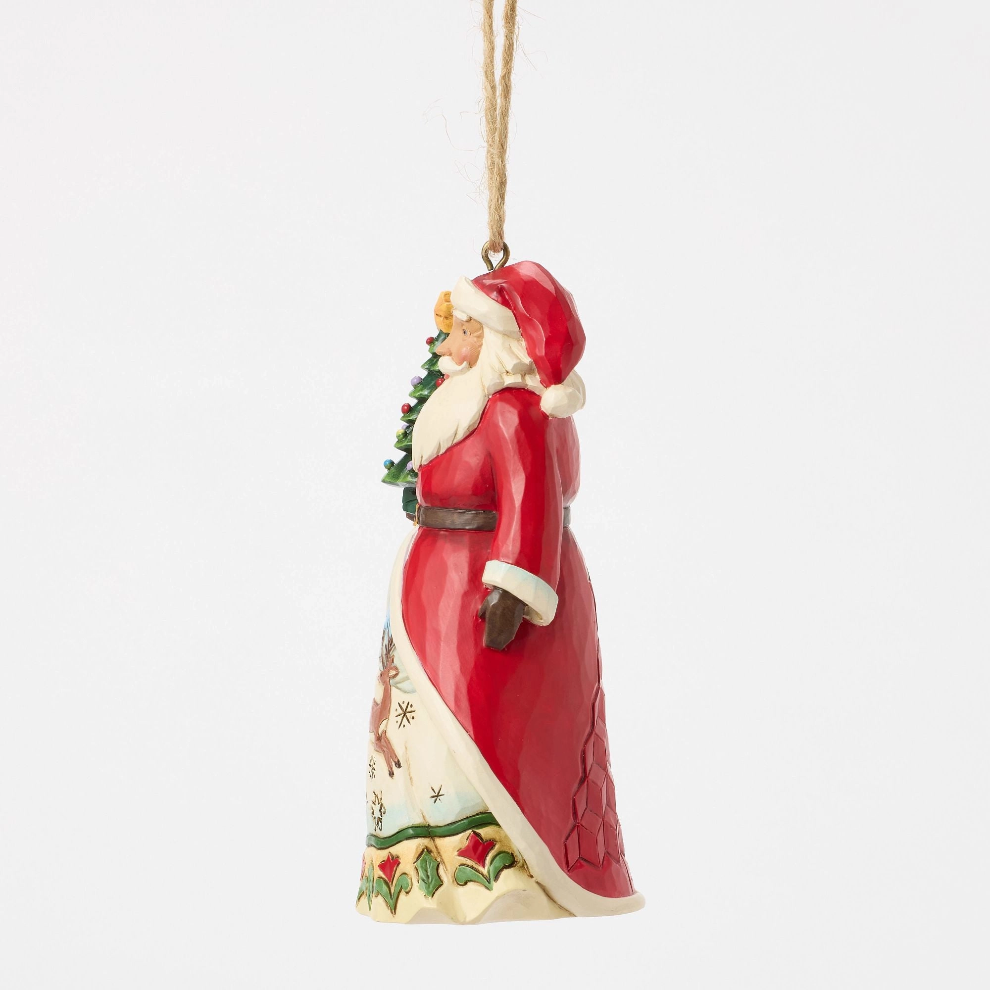 Santa Vintage Christmas Orn