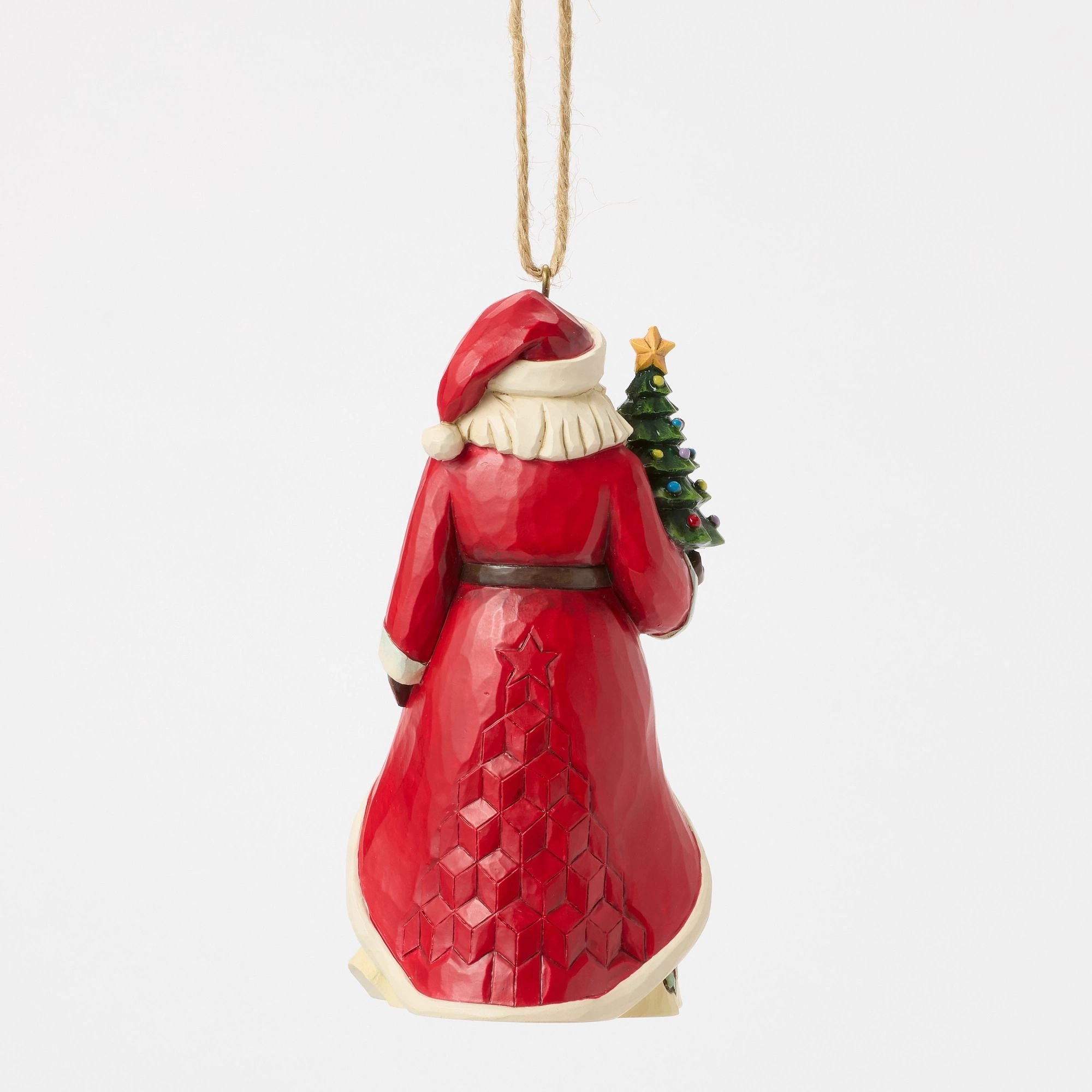 Santa Vintage Christmas Orn