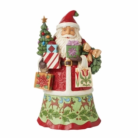 Santa with Gifts Bags Figurine figurines,decorative figurines,home accents