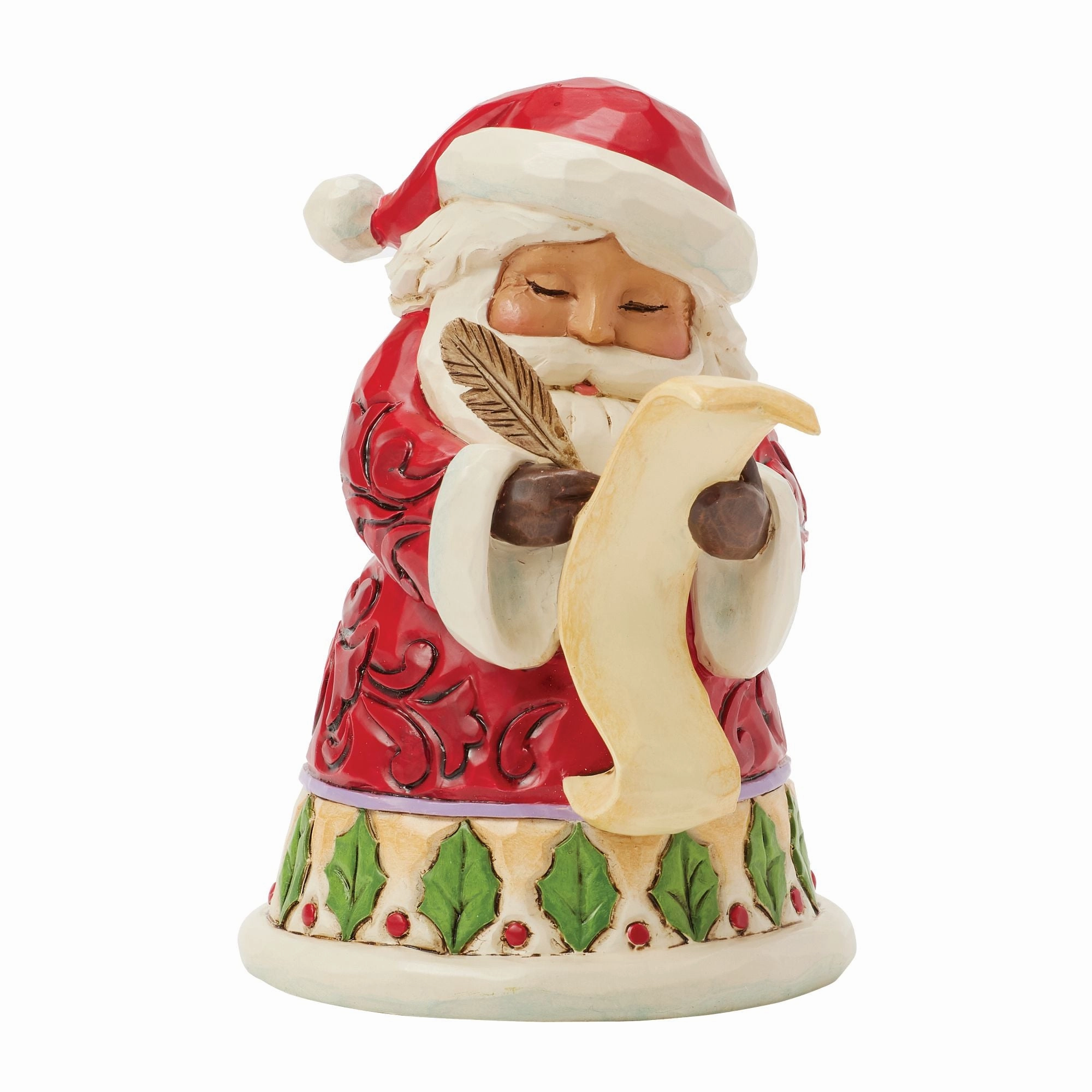 Santa With List Mini figurines,decorative figurines,home accents