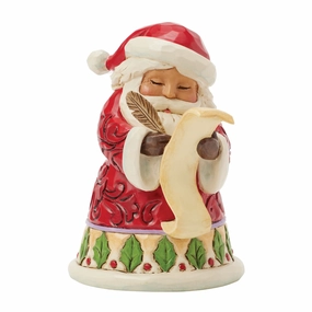 Santa With List Mini figurines,decorative figurines,home accents