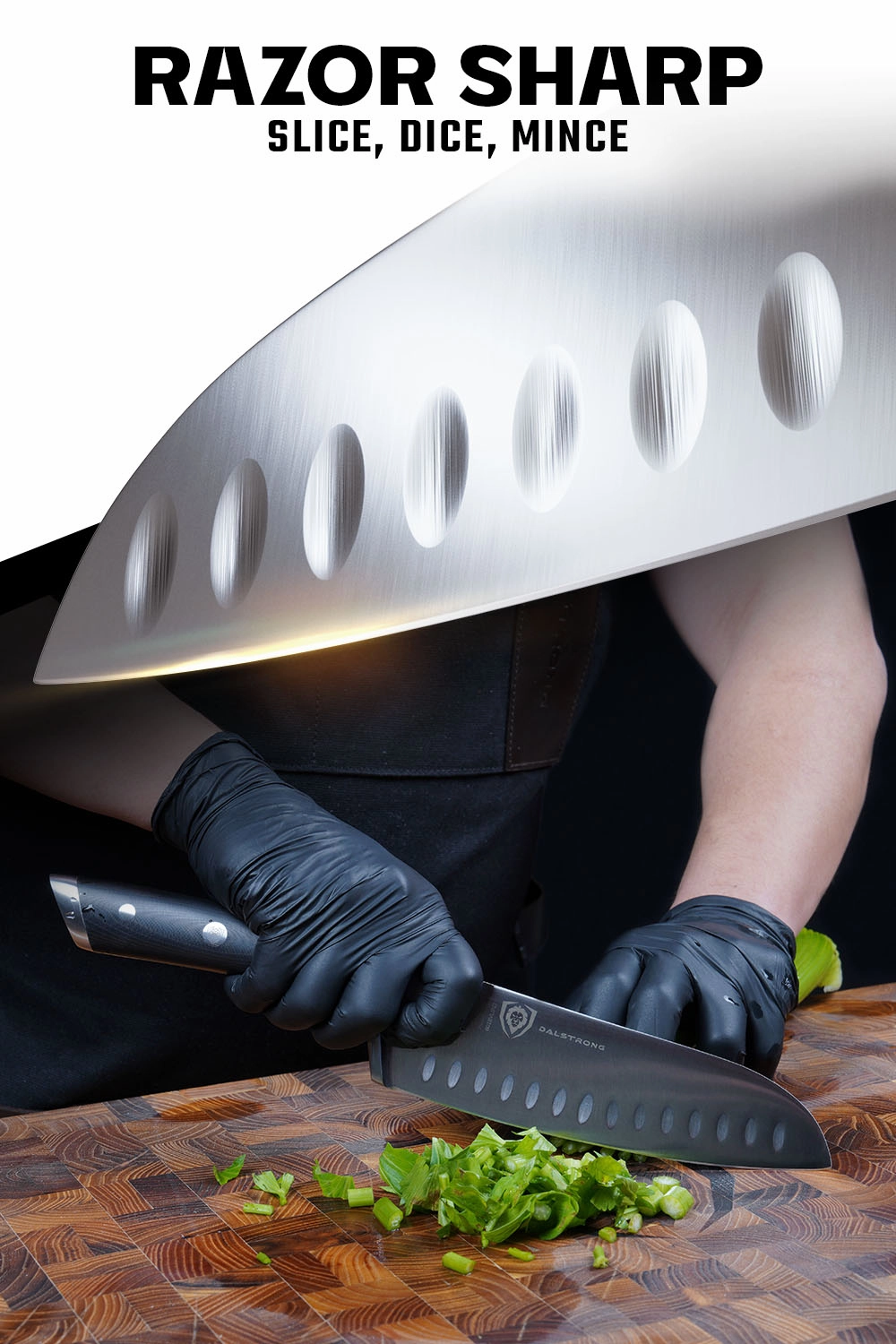 Santoku Knife 7" | Gladiator Series | NSF Certified | Dalstrong 