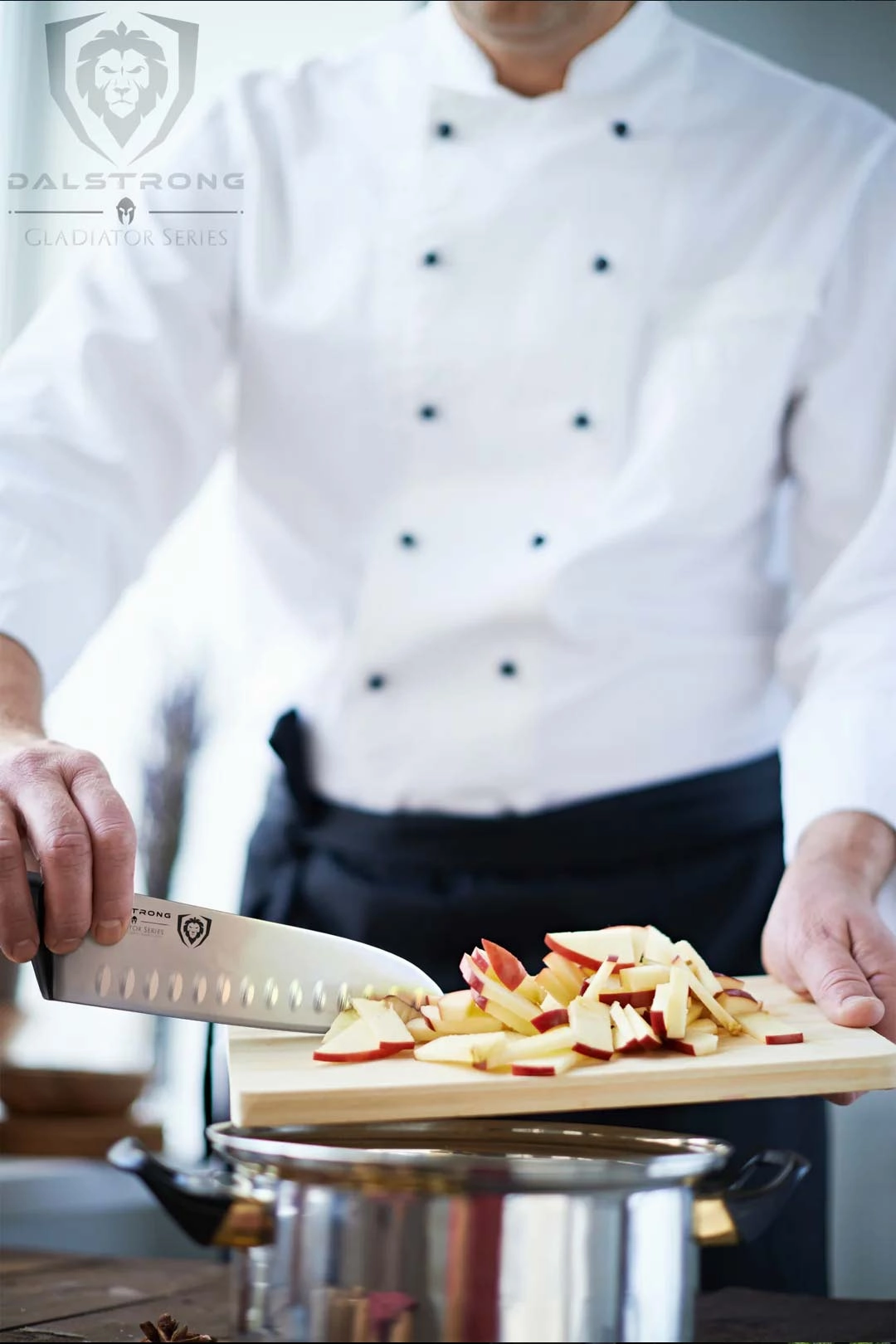 Santoku Knife 7" | Gladiator Series | NSF Certified | Dalstrong 