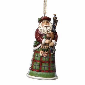 Scottish Santa Ornament figurines,decorative figurines,home accents