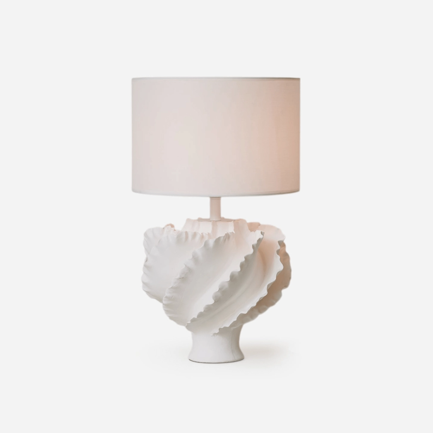 Sculptural Shell Inspired Table Lamp table lamp,bedside lamp,lighting decor